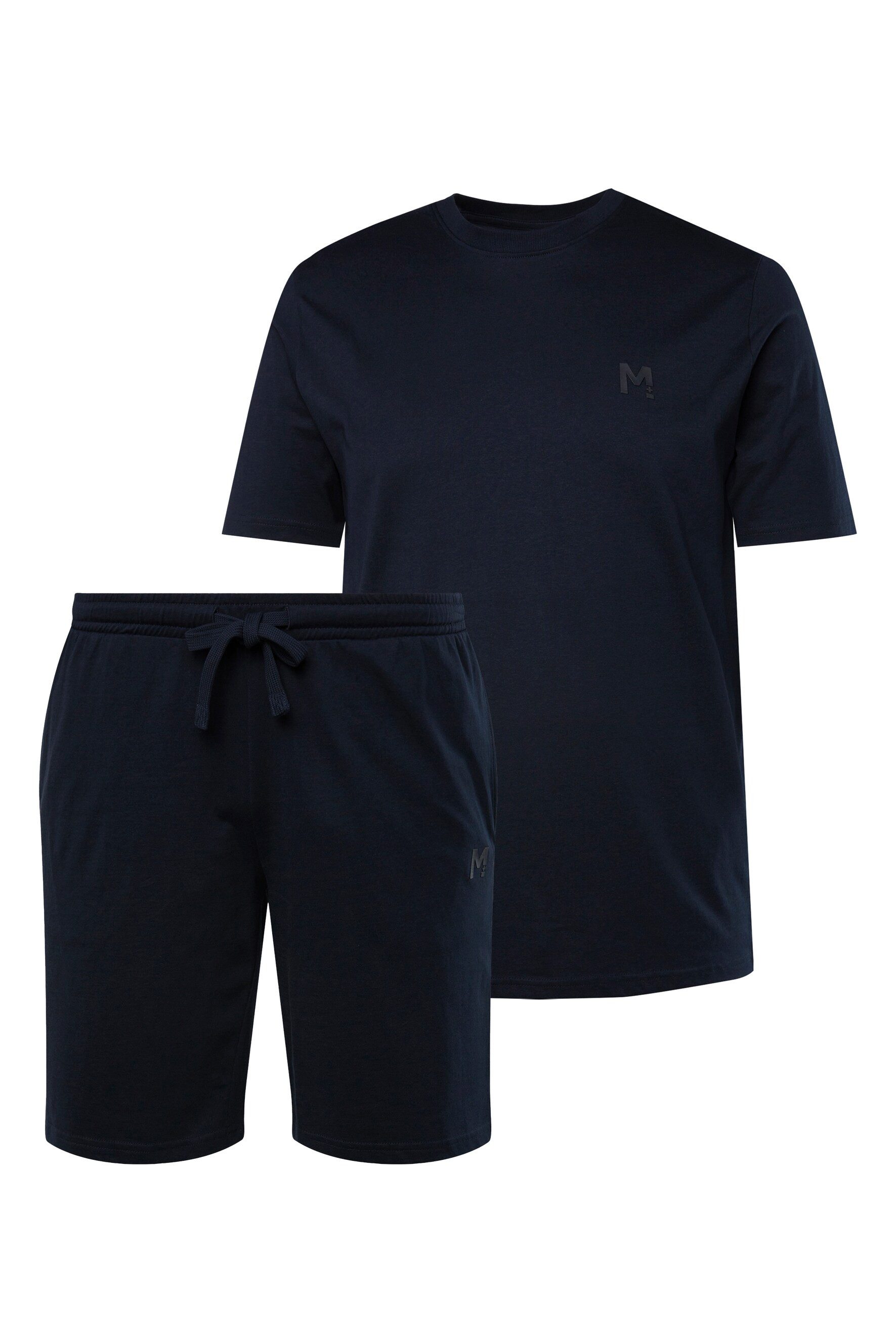 Men Plus Schlafanzug Men+ Schlafanzug kurze Form bis 8 XL günstig online kaufen