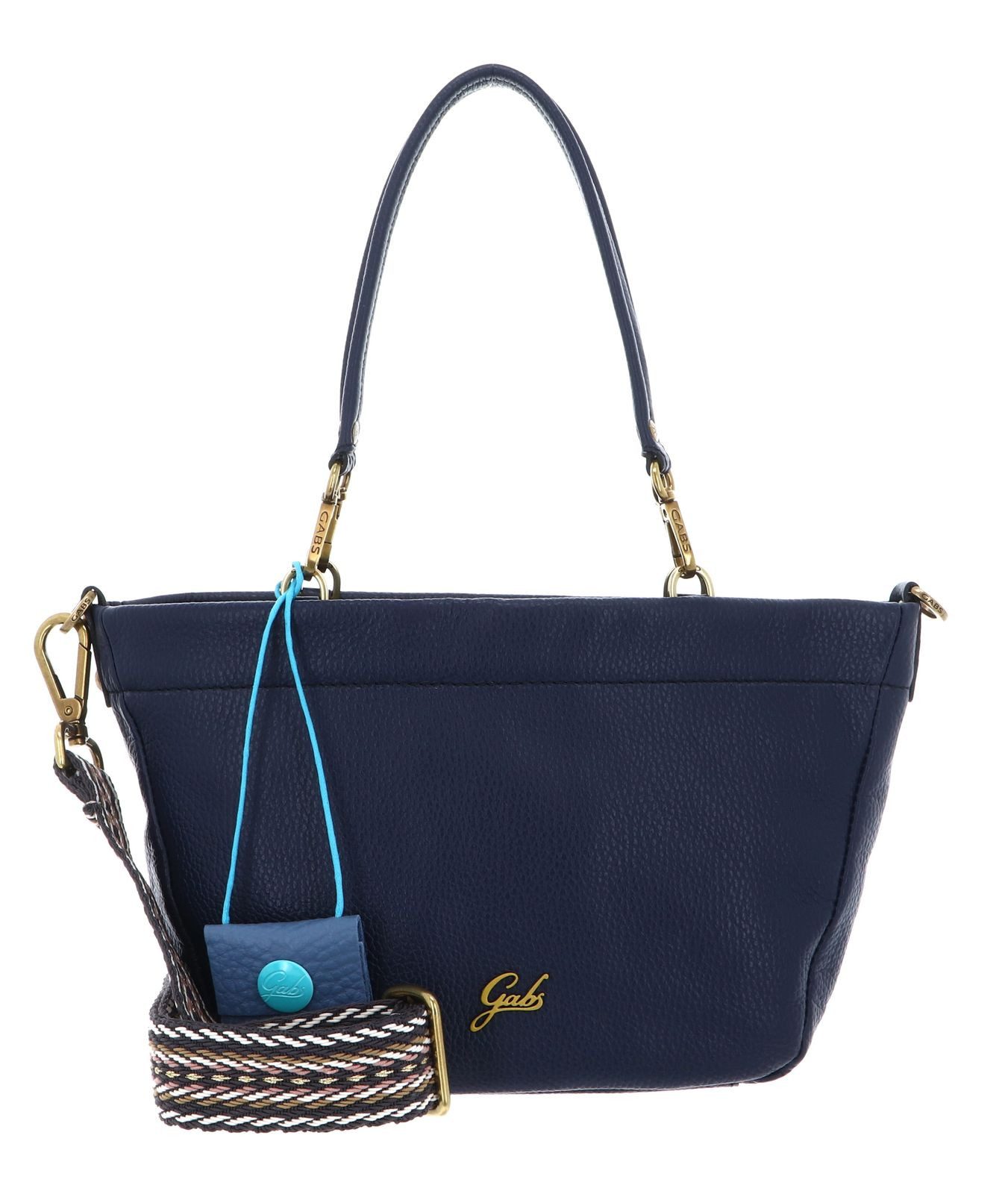 Gabs Schultertasche Bowling Bag, aus echtem Kalbsleder