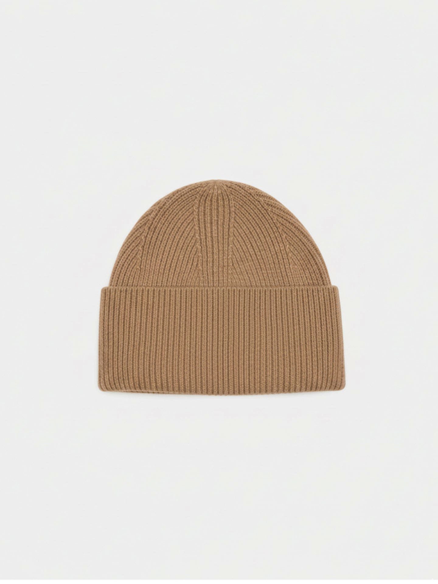 GOBI Cashmere Beanie Grob gerippte Beanie-Mütze