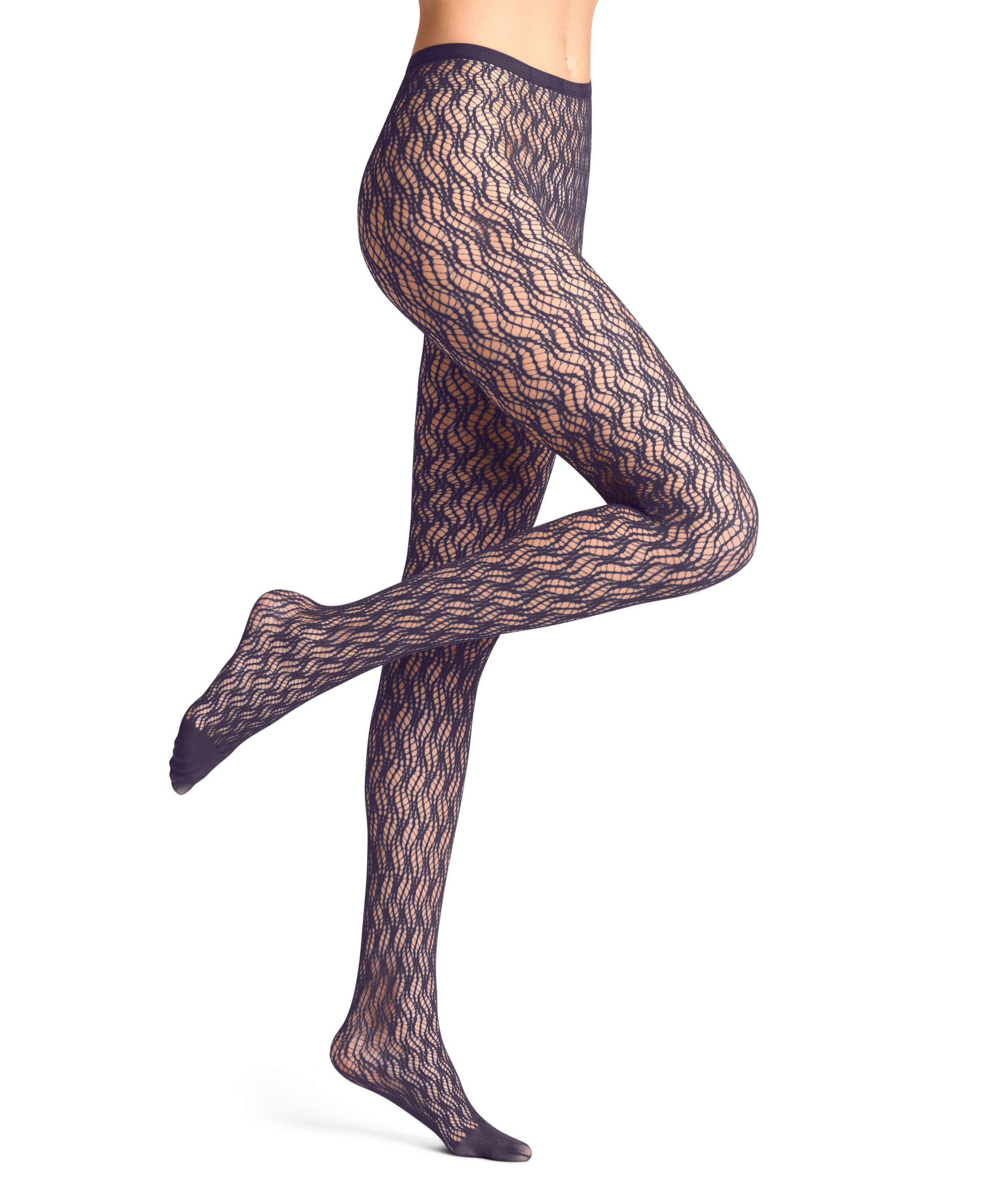 FALKE Feinstrumpfhose Fluid Fusion Strumpfhose (1 St) mit grafischer Allover-Musterung