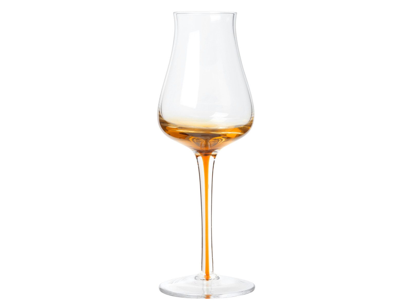 Broste Copenhagen Schnapsglas AMBER Spirituosen Glas caramel 0,15l 4er Set, Glas
