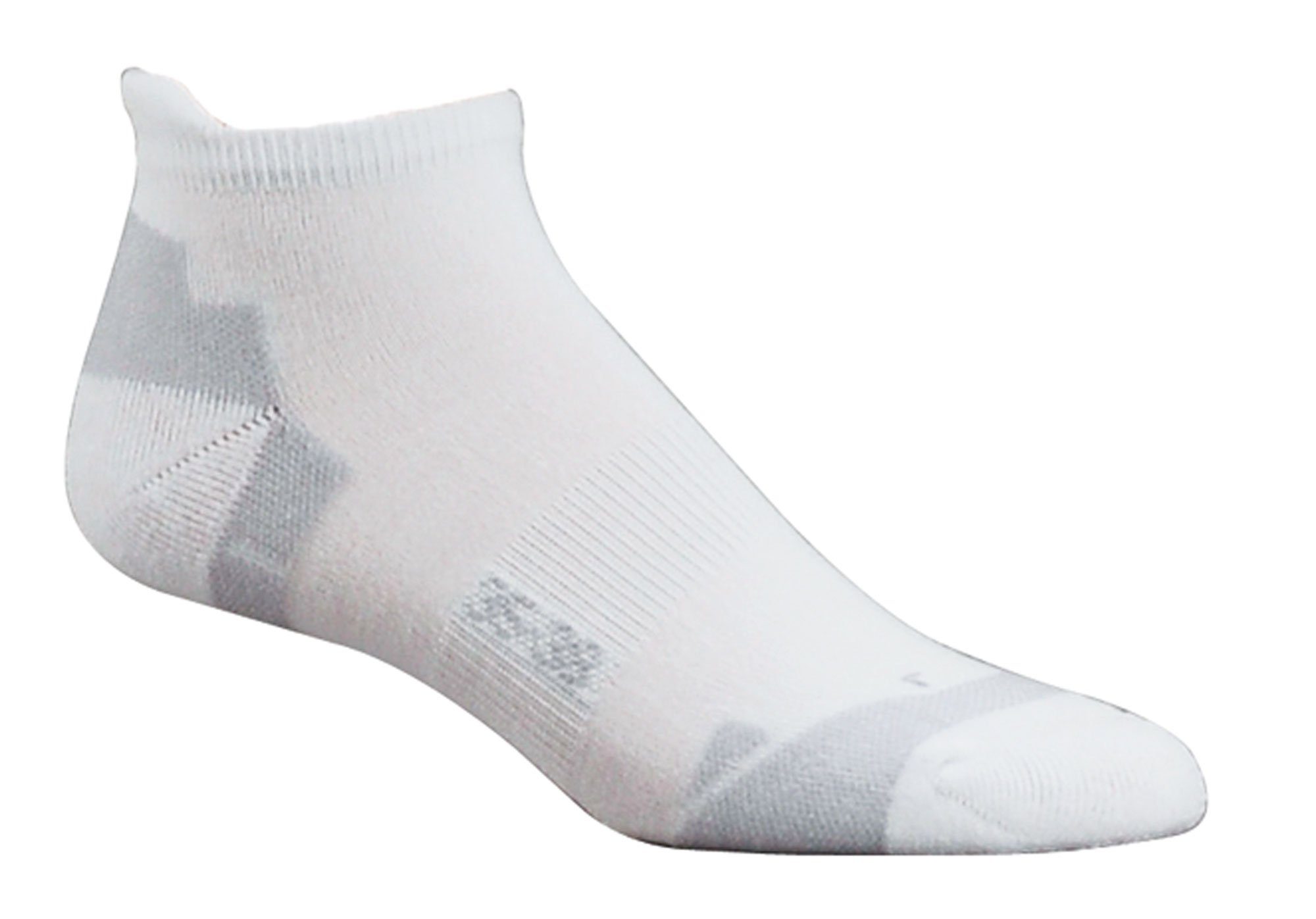 Wowerat Sportsocken Sport Sneaker Socken mit Coolmax® Damen Herren mit spezial Polstern (3 Paar) Rippenstrick in der Fußmitte weiß