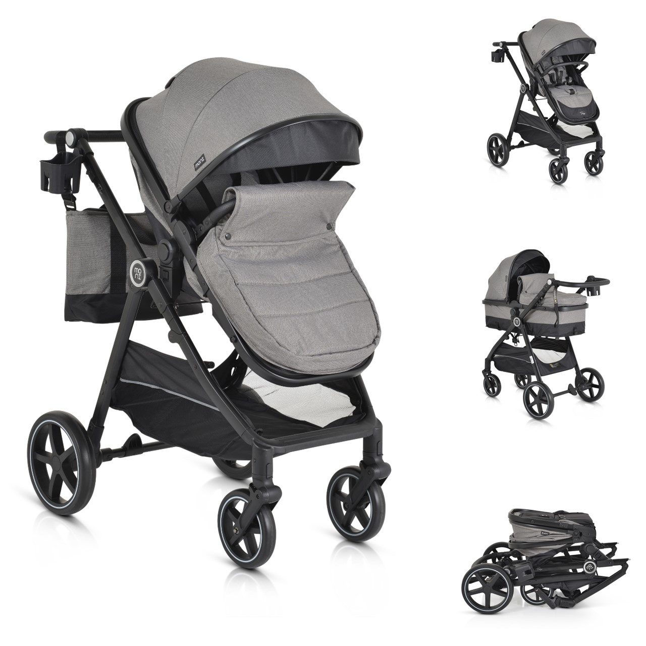 Kombi-Kinderwagen Kinderwagen 2 in 1 Tokyo 22 kg