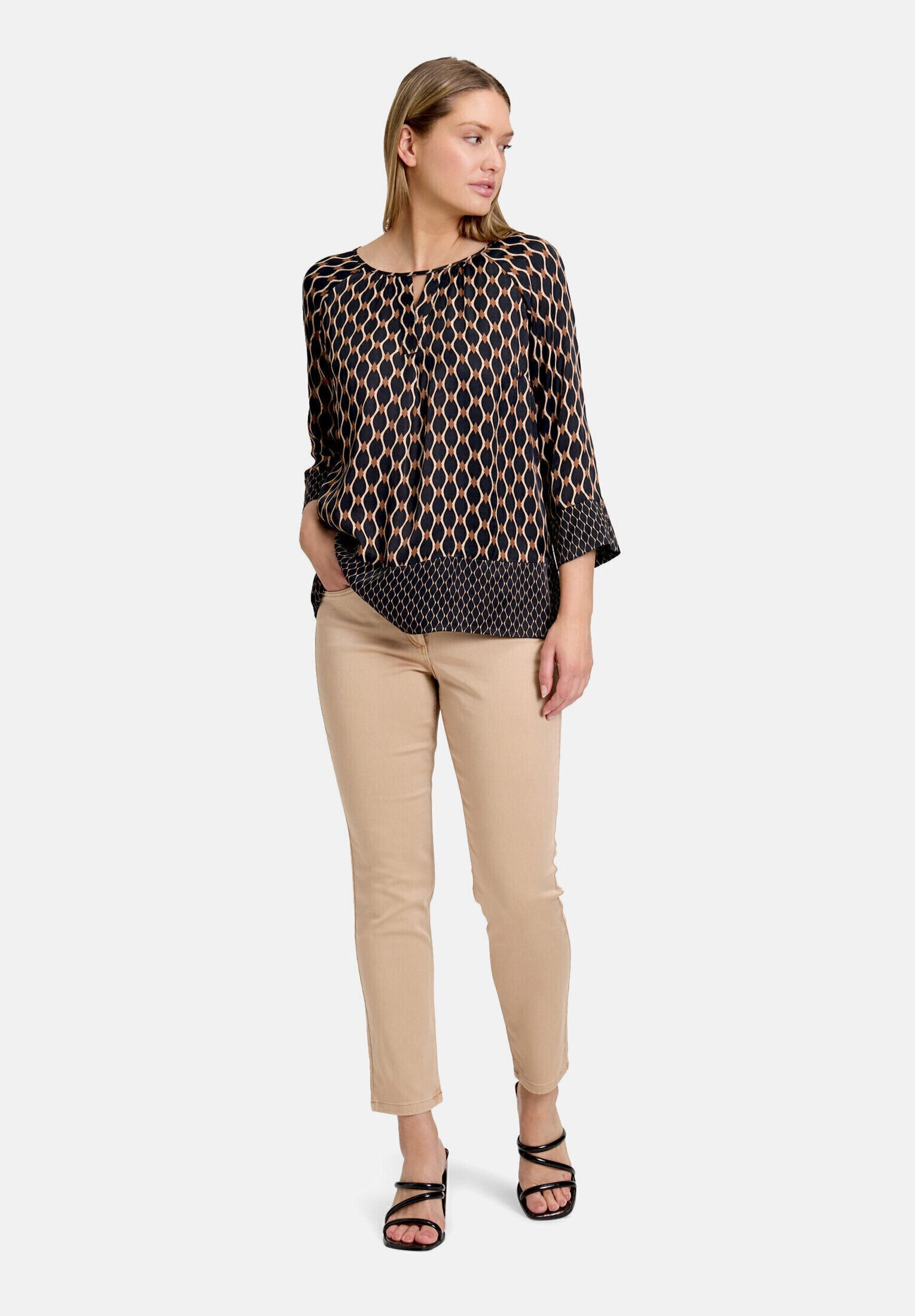 Betty Barclay Stoffhose Damen Slim Fit Passenabtrennung