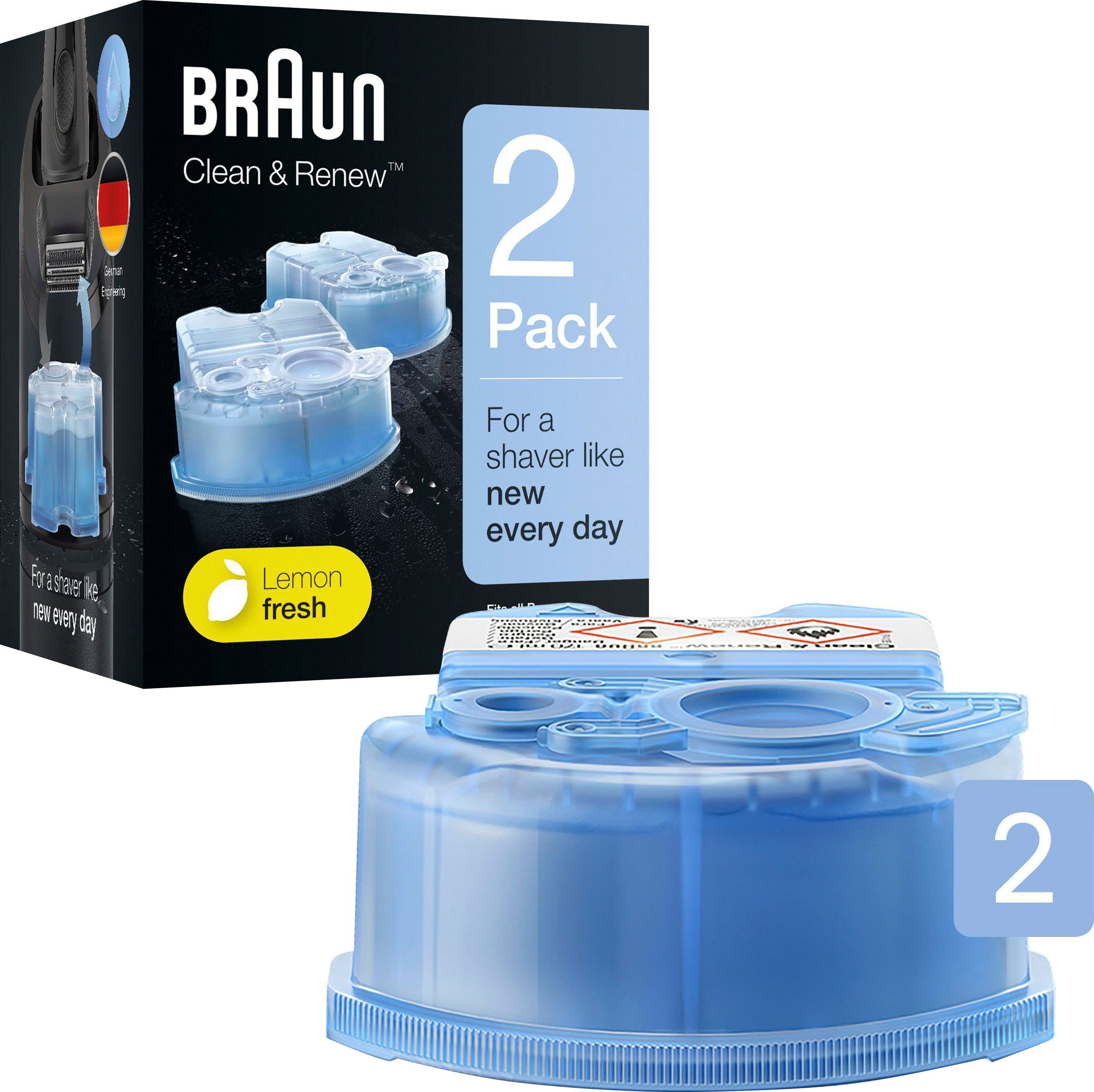 Braun CCR 5+1 Reinigungskartuschen, für alle Reinigungsstationen