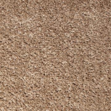 Teppich Klassischer Kuschelteppich warm & kuschelig, in beige, TeppichHome24, rechteckig, Höhe: 25 mm