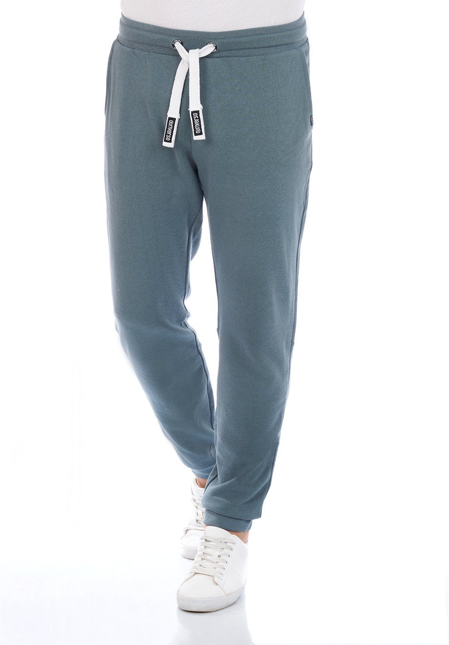 riverso Sweathose Herren Joggingshose RIVLino Regular Fit Trainingshose aus pflegeleichter Baumwollmischung