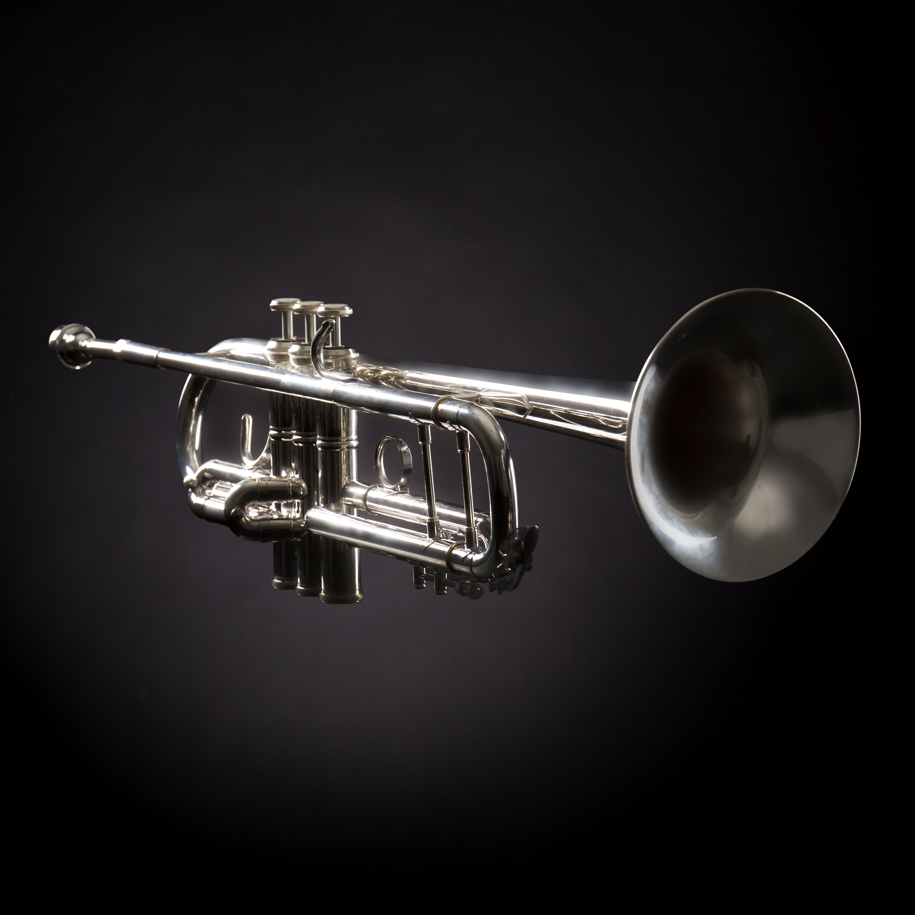 Monzani Trompete, MZTR-355 Bb Trompete Versilbert Messing Schallbecher Monel Ventile Kupfer Mundrohr Inklusive Mundstück und Koffer Offener kerniger Klang Leichte Ansprache Langlebige Oberflächenversilberung, Trompeten, Bb-Trompeten, MZTR-355 Trompete, Versilbert, Offener Klang, Leichte Ansprache