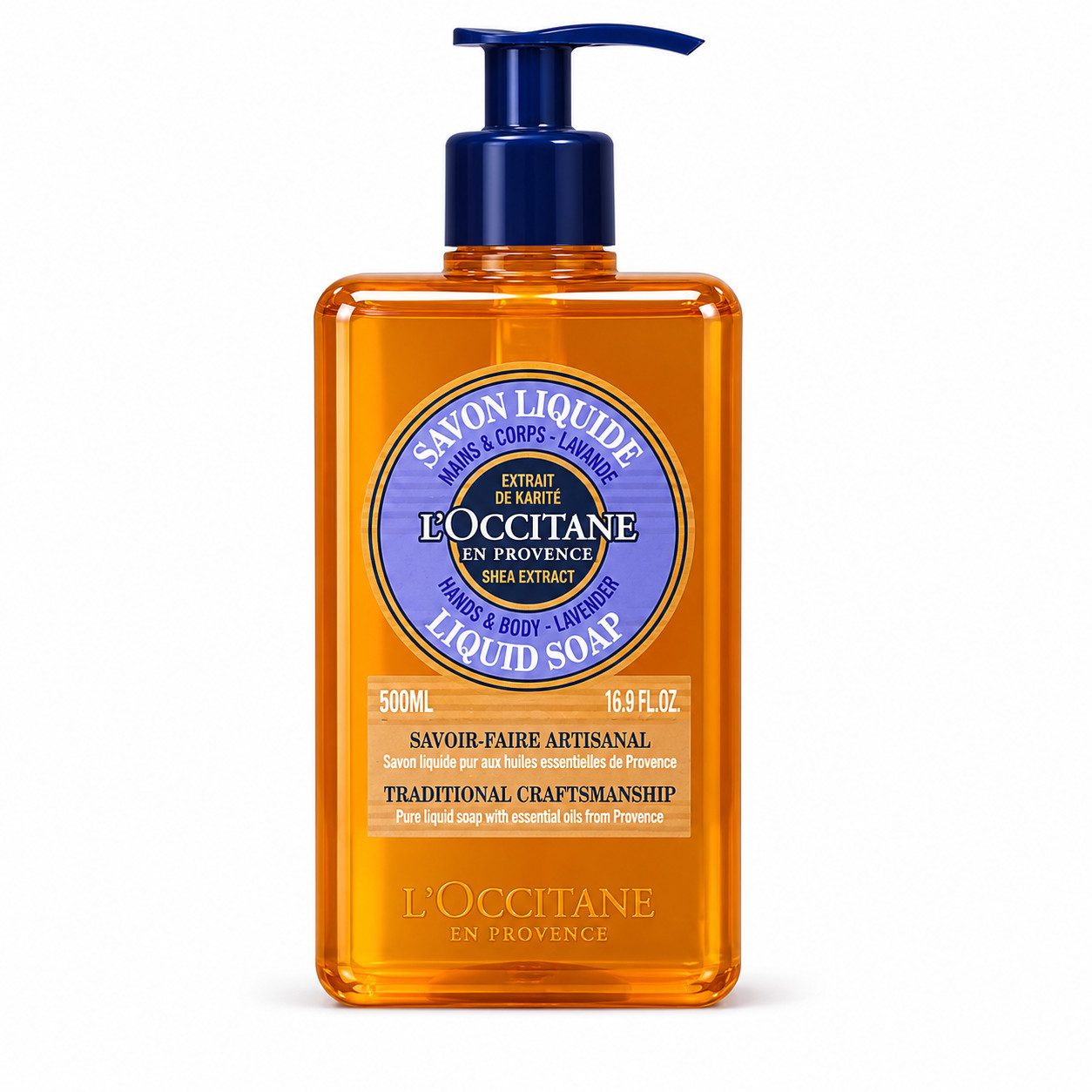 L'OCCITANE Handseife L`Occitane Hands & Body Lavender Liquid Seife 500ml