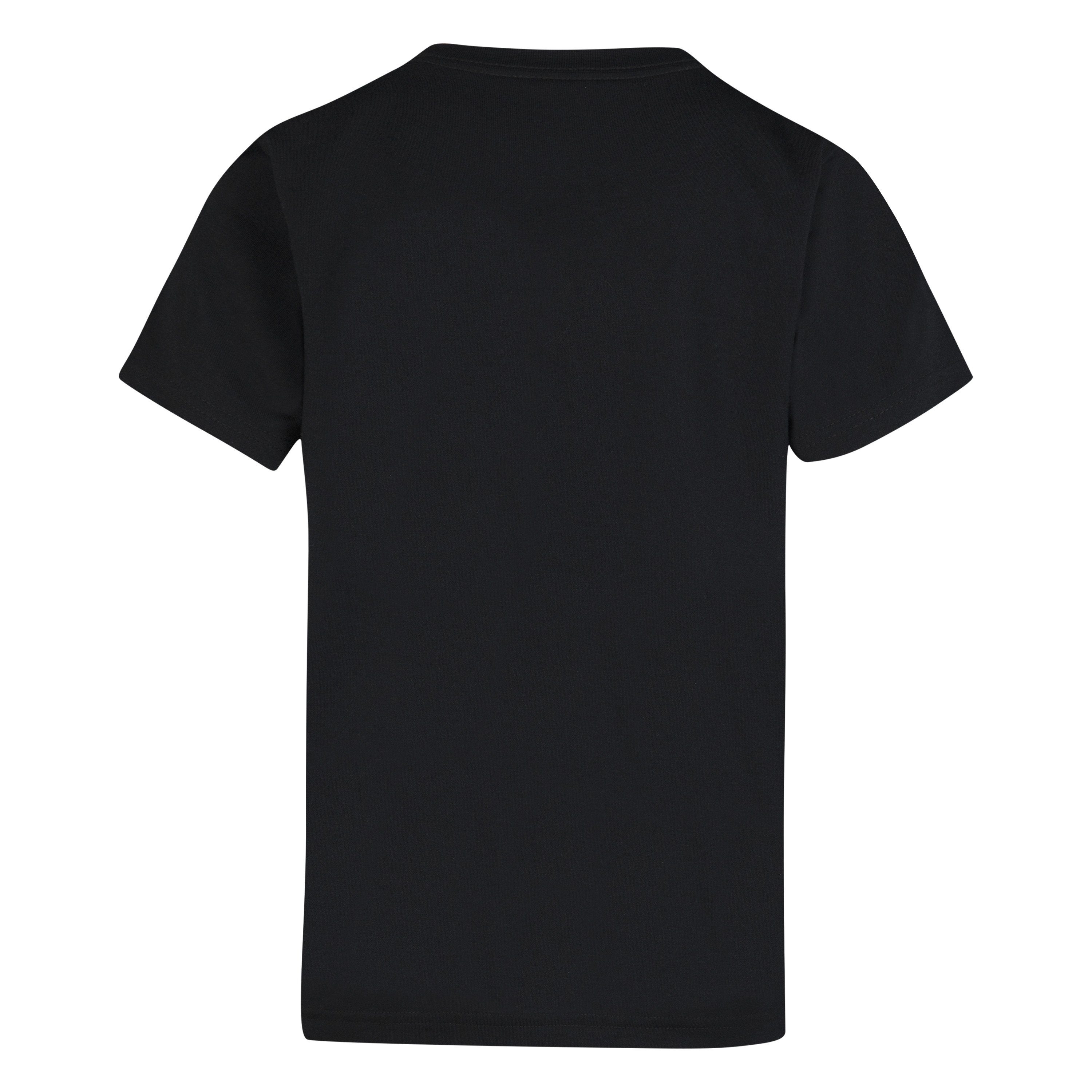 Converse T-Shirt CHEST HIT STRIP WDMK Short TEE - Kinder BLACK für Sleeve