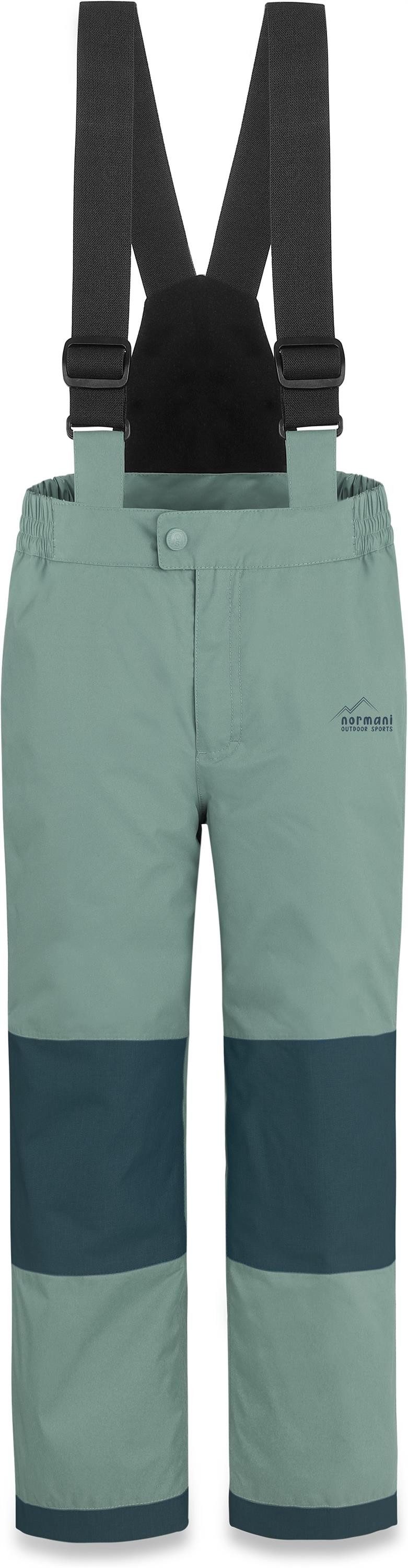 normani Schneehose Kinder Winterhose Salcha Gefütterte Thermohose mit abnehmbaren Hosenträgern -Junge und Mädchen