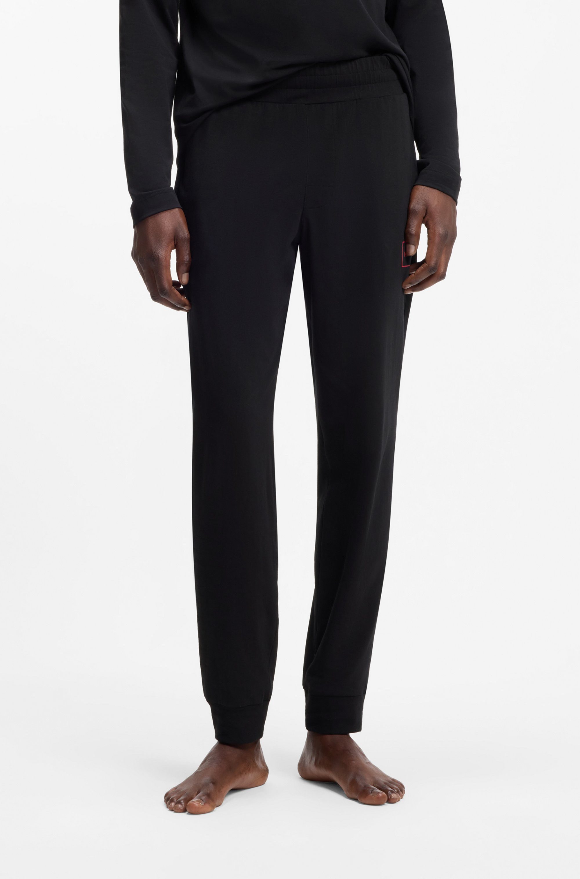 HUGO Sweatpants Laze Pants CW mit angesetztem Bund