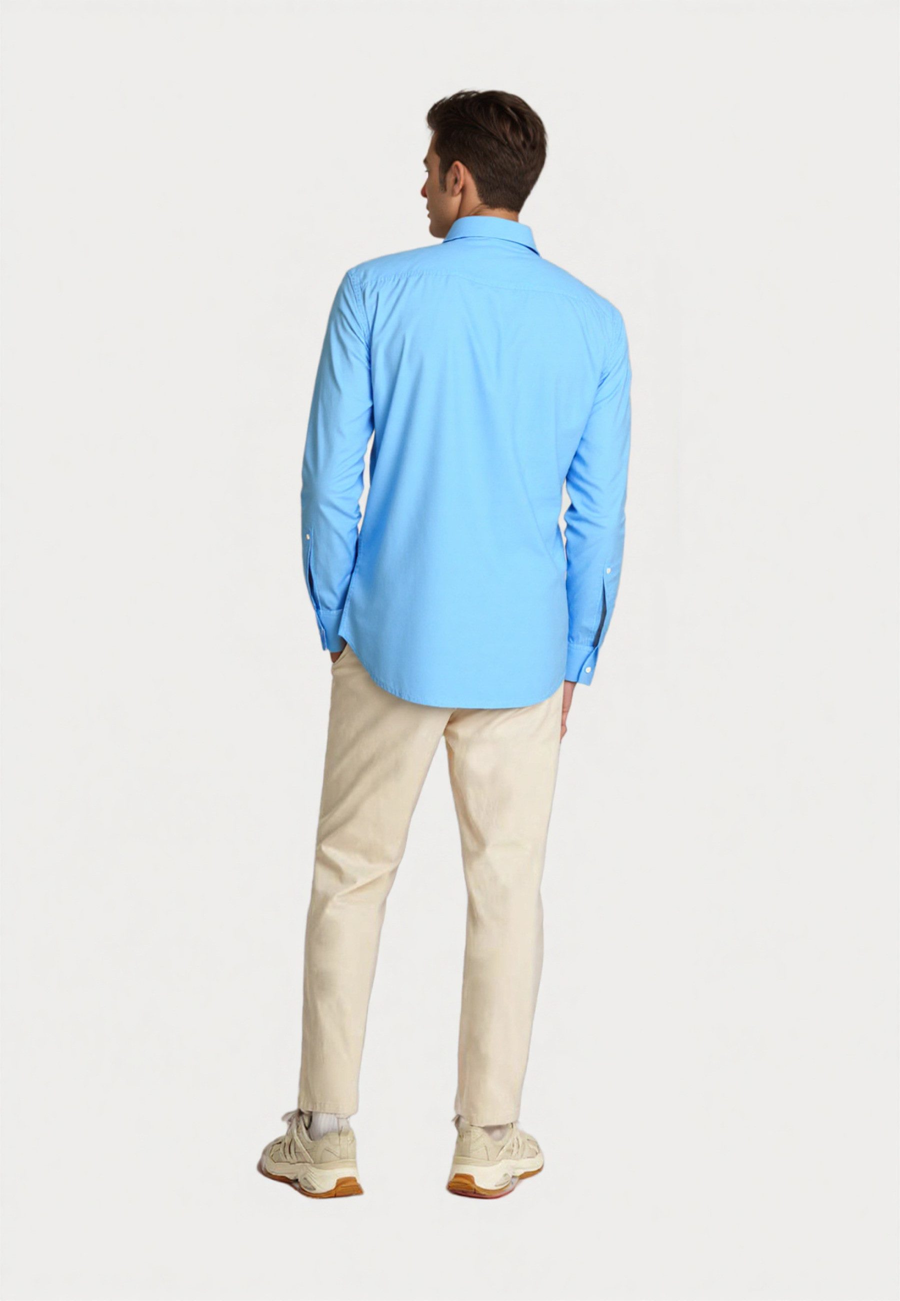 U.S. Polo Assn. Langarmhemd Hemd Popeline Longsleeve Shirt (1-tlg)