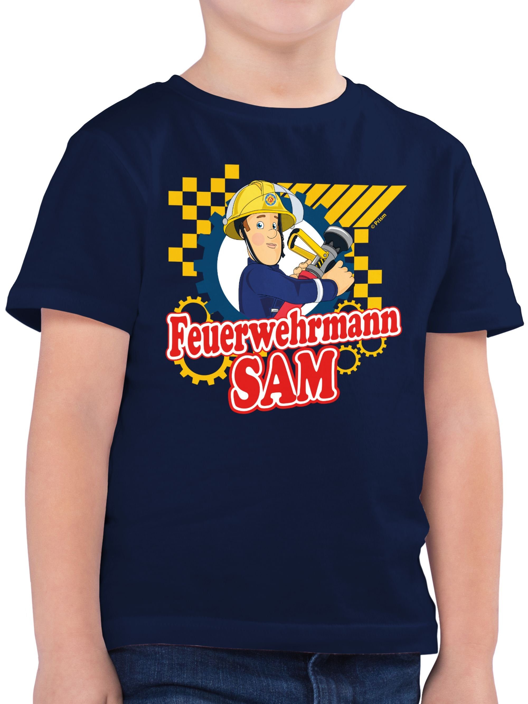 Shirtracer T-Shirt Feuerwehrmann Sam (1-tlg) Feuerwehrmann Sam Jungen