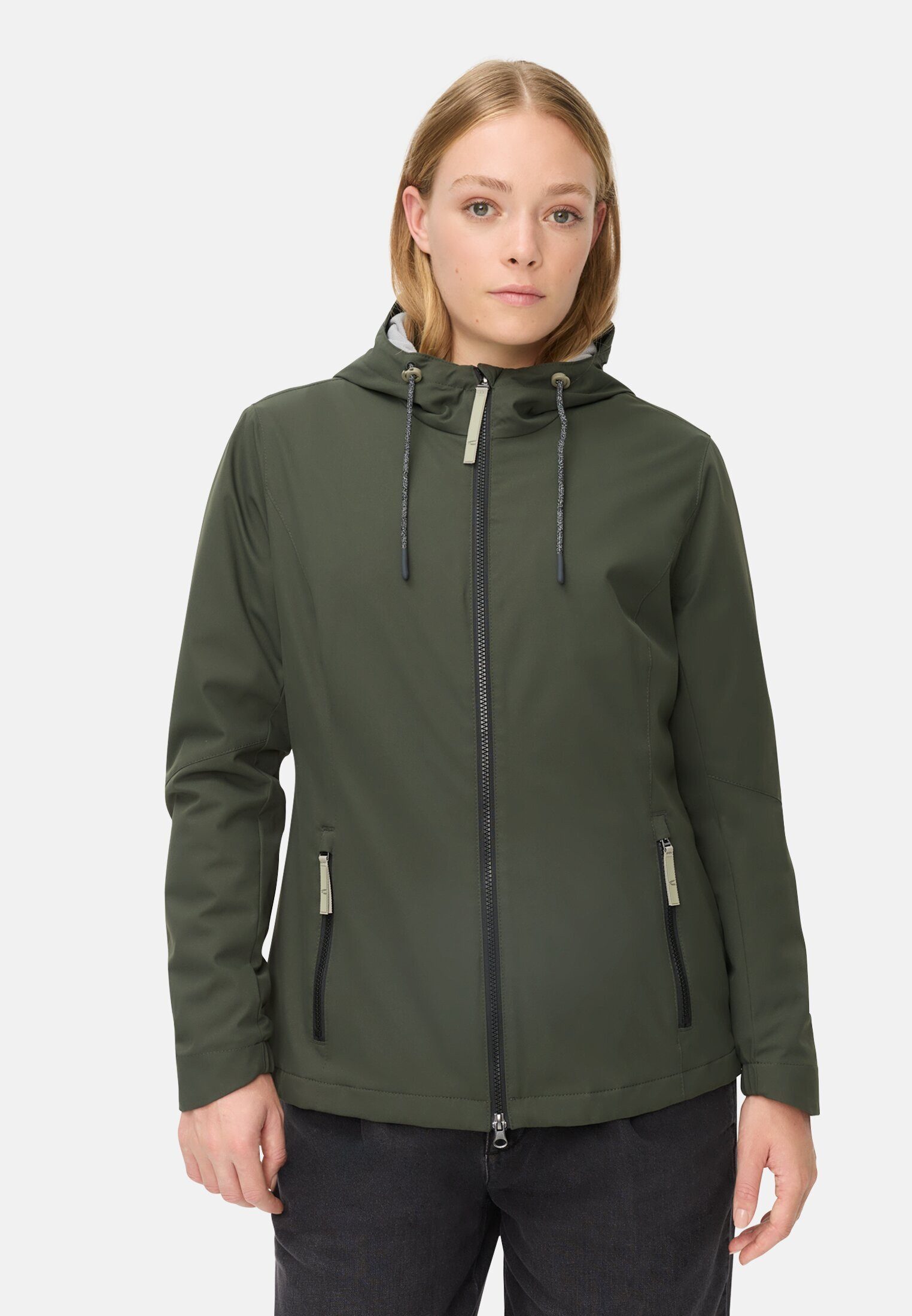camel active Funktionsjacke mit abnehmbarer Kapuze Langarm Abnehmbare Kapuz günstig online kaufen