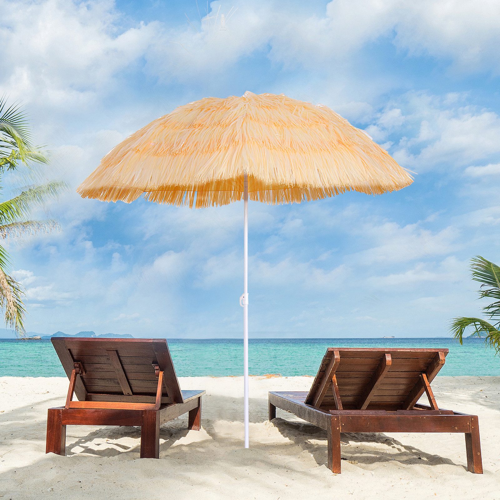 Outsunny Sonnenschirm Partyschirm, Gartenschirm in verschiedenen günstig online kaufen