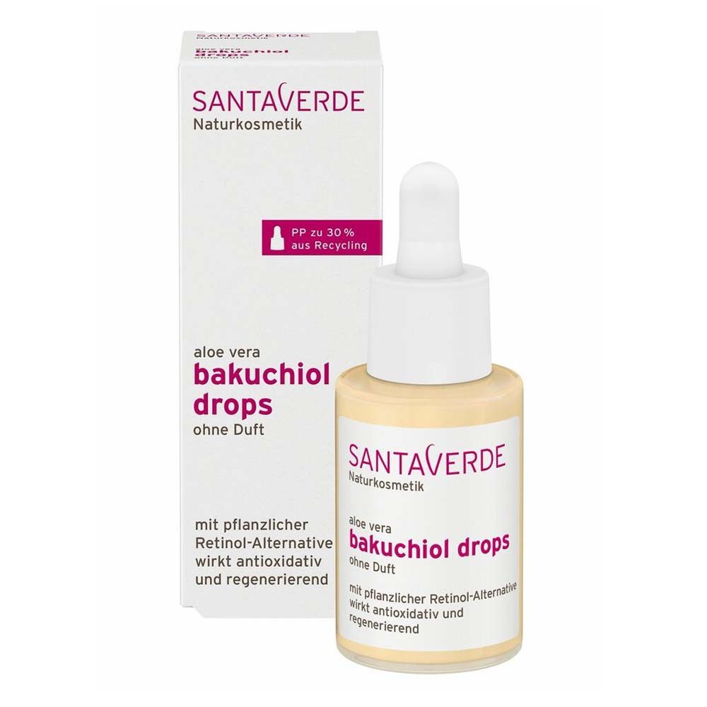 SANTAVERDE GmbH Gesichtsserum Aloe Vera - Bakuchiol Drops 30ml