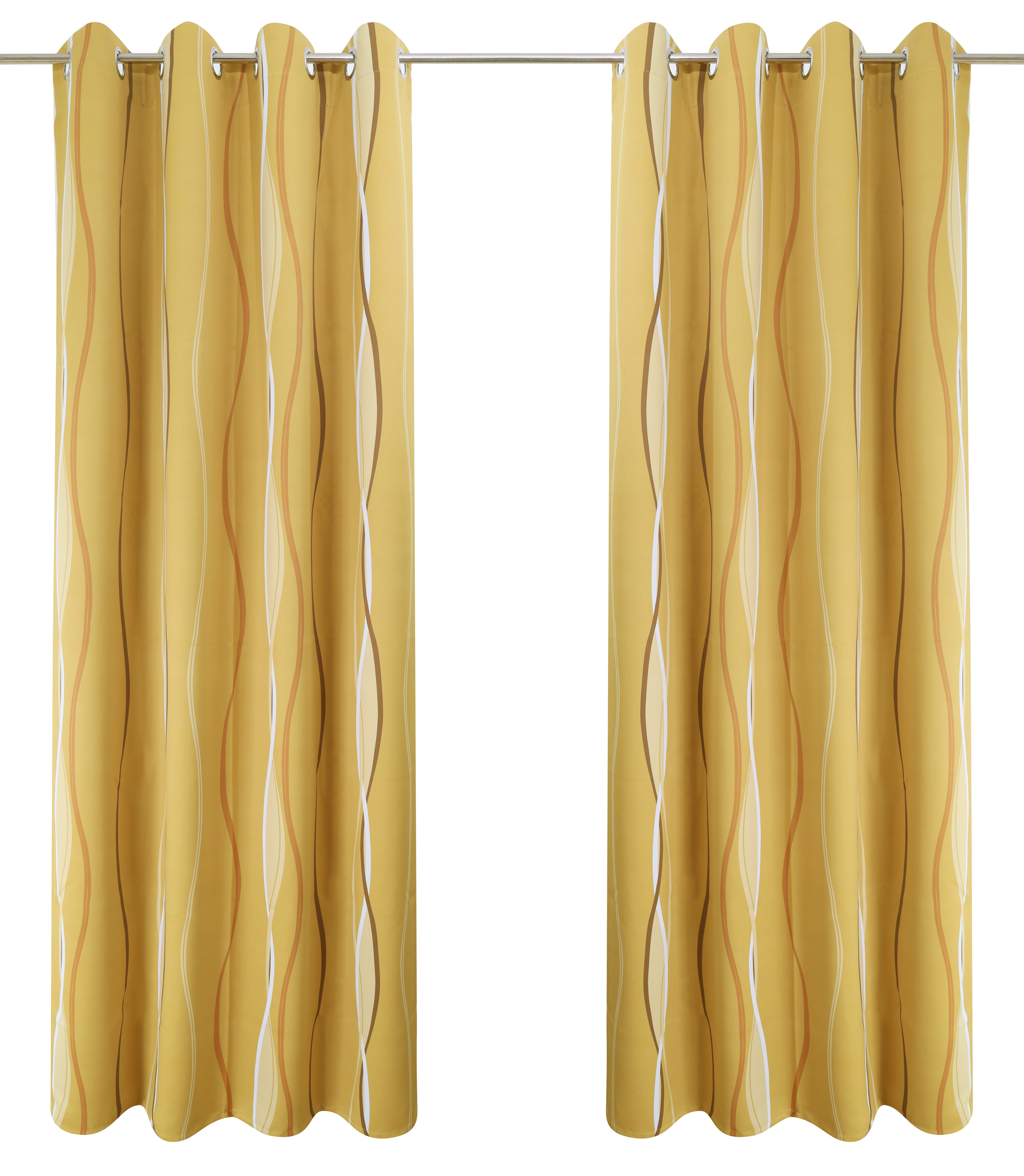 OTTO home Vorhang Dimona Blackout (1 St), Ösen, verdunkelnd, Polyester – Bild 2 von 5