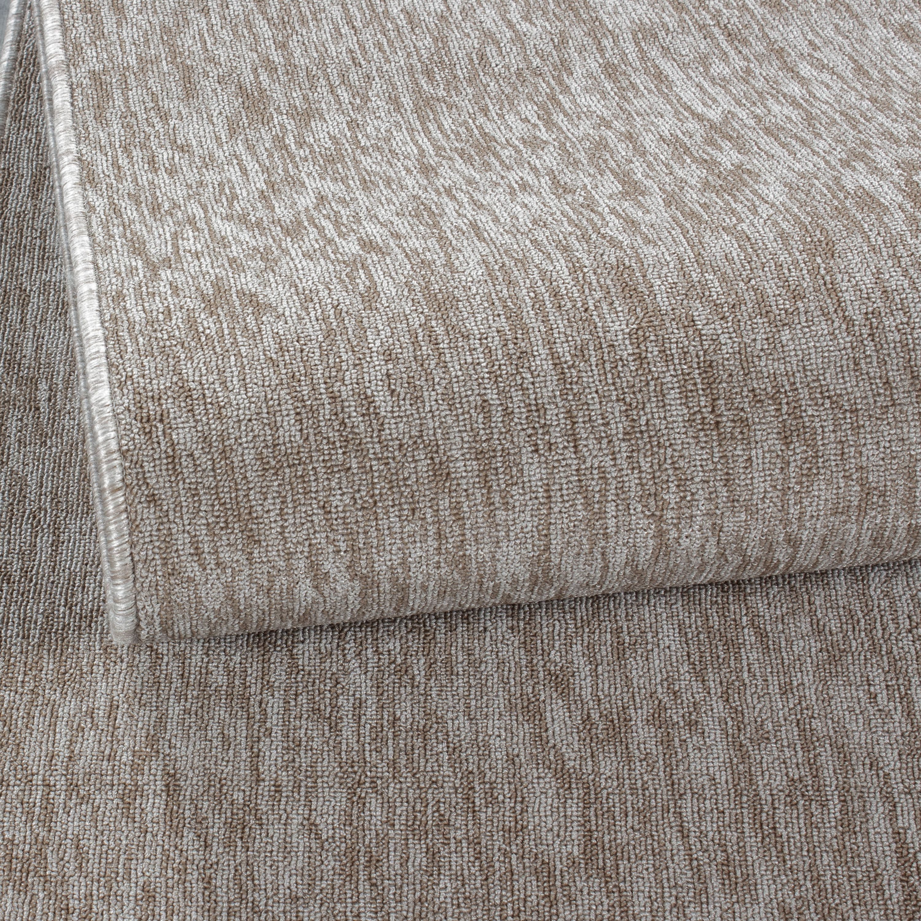 Carpettex Kurzflor-Bettumrandung Unicolor - Einfarbig, Höhe 7 mm, (Bett-Set, 3-tlg., Bettvorlage), Schlafzimmer Teppich Bettumrandung Läufer Set 3 teilig – Bild 5 von 5