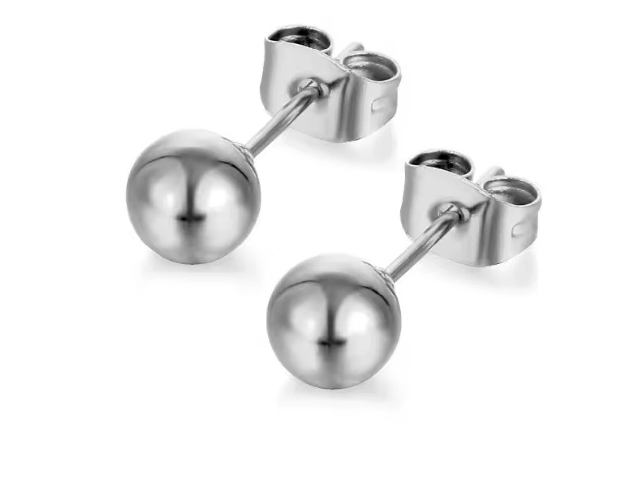 Karisma Schmuck Paar Ohrstecker Unisex Titan G23 Ohrring Kugel Antiallergen günstig online kaufen