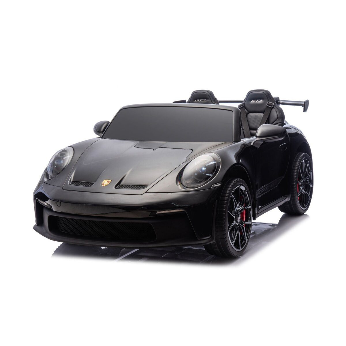 Wisam Elektro-Kinderauto DK-P911 Porsche GT3, schwarz lackiertes, Elektro Auto Batterieauto
