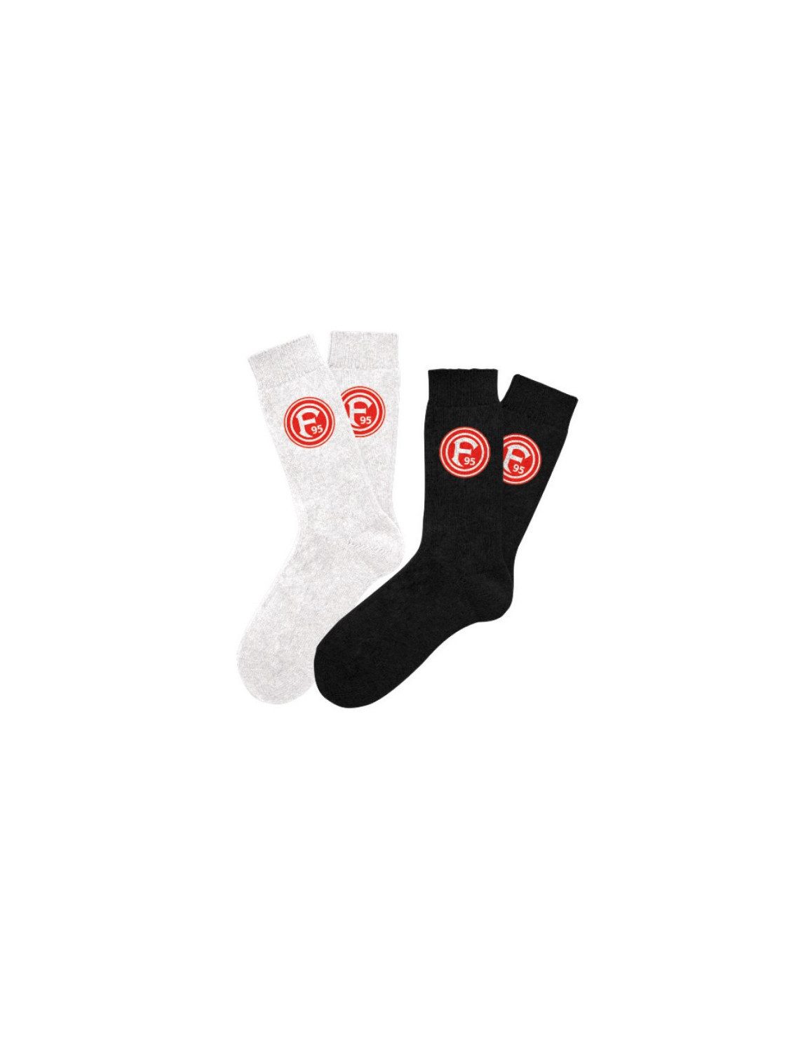 Fortuna Düsseldorf Socken Fortuna Düsseldorf Sportsocken "Logo" 2er-Set