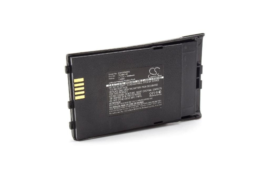 vhbw für 74-4957-01 Akku Li-Polymer Ersatz für mAh 2000 Cisco V) (3,7