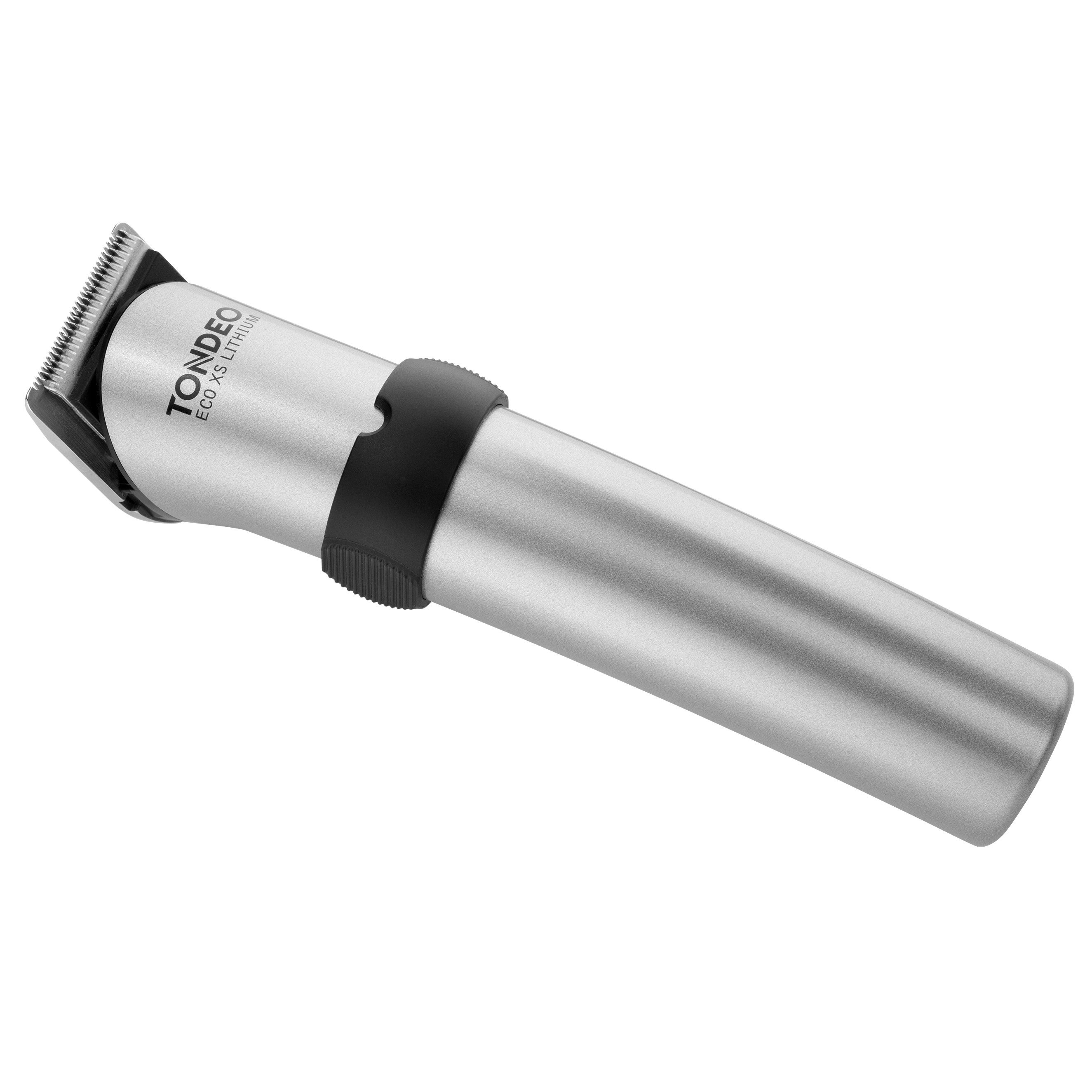 TONDEO Haarschneider Tondeo Profi Haartrimmer Eco XS LITHIUM Silver Haarschneider