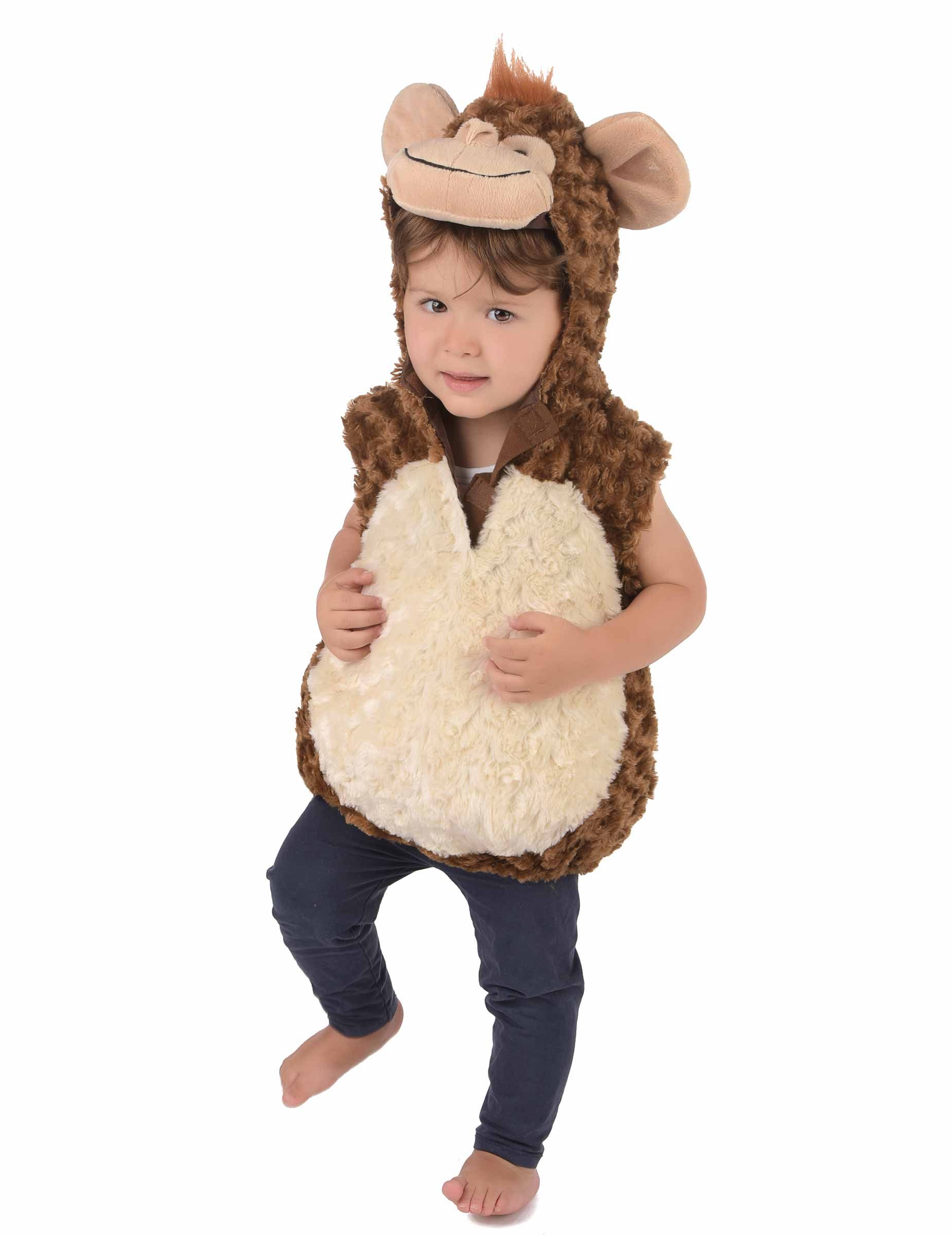 JADEO Kostüm Affen-Kinderkostüm braun