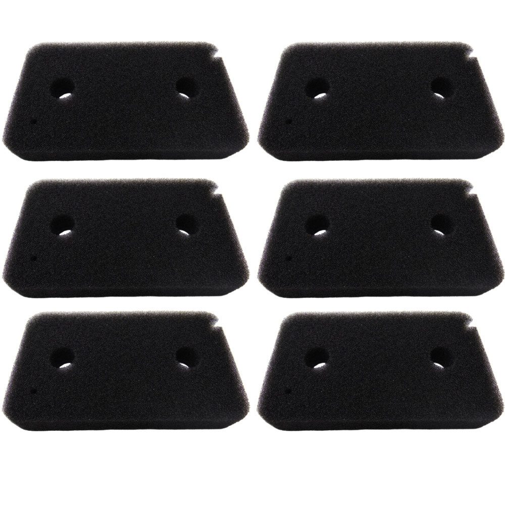 Trade-Shop Ersatzfilter 6x passend für Miele T7850WP T7953WP T8164WP T8168WP T8855WP T8861WP, Zubehör für Miele 9499230, 7686791 / Wäschetrockner-, Kondenstrockner-Ersatzteil, hochwertiger Schaumstoff / Schutz des Kondensors vor Verschmutzungen