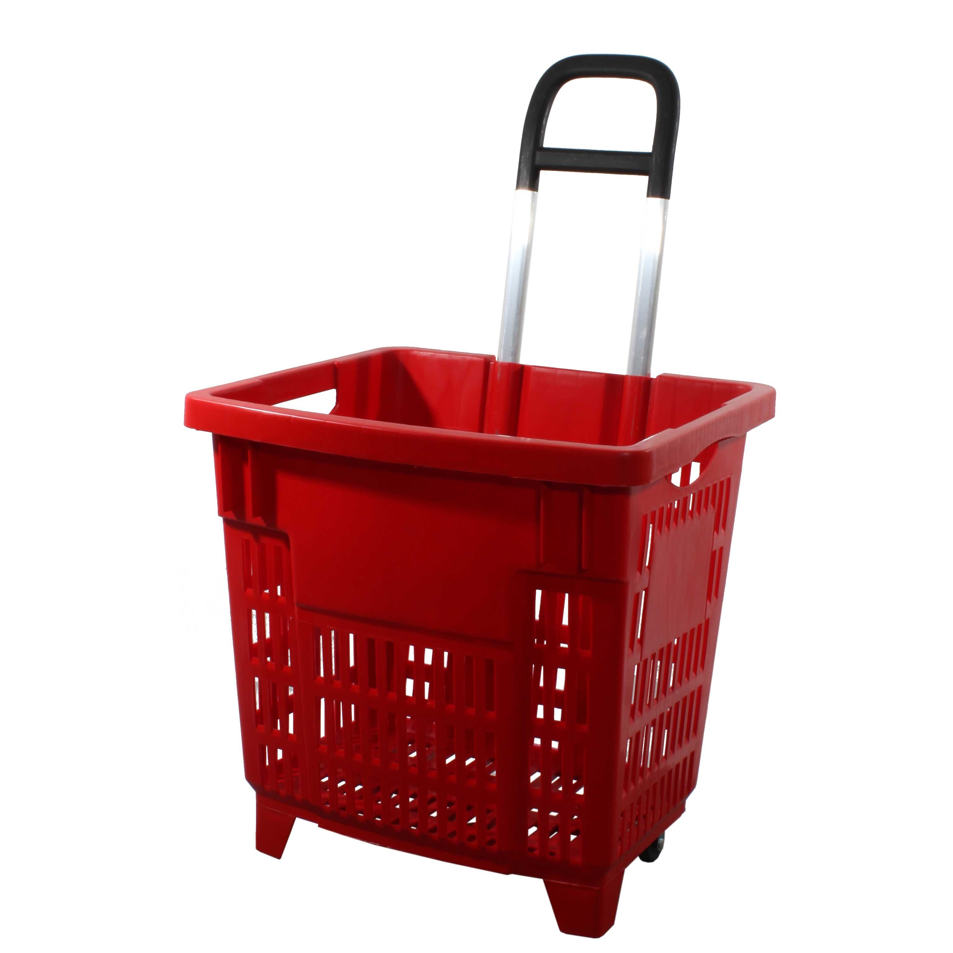GERSO Einkaufskorb Einkaufstrolley Einkaufskorb m. Rollen 55L, 55 l, 0 günstig online kaufen