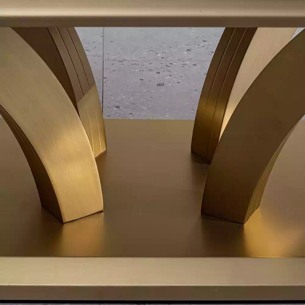 1x Luxus Gold Europa JVmoebel Couchtisch Wohnzimmer Tische Design Couchtische Couchtisch Möbel Made (1-St., in Couchtisch),