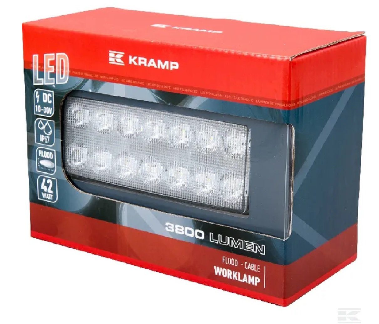 Arbeitsscheinwerfer LED Scheinwerfer LA10048 LED Kramp Kramp 42W