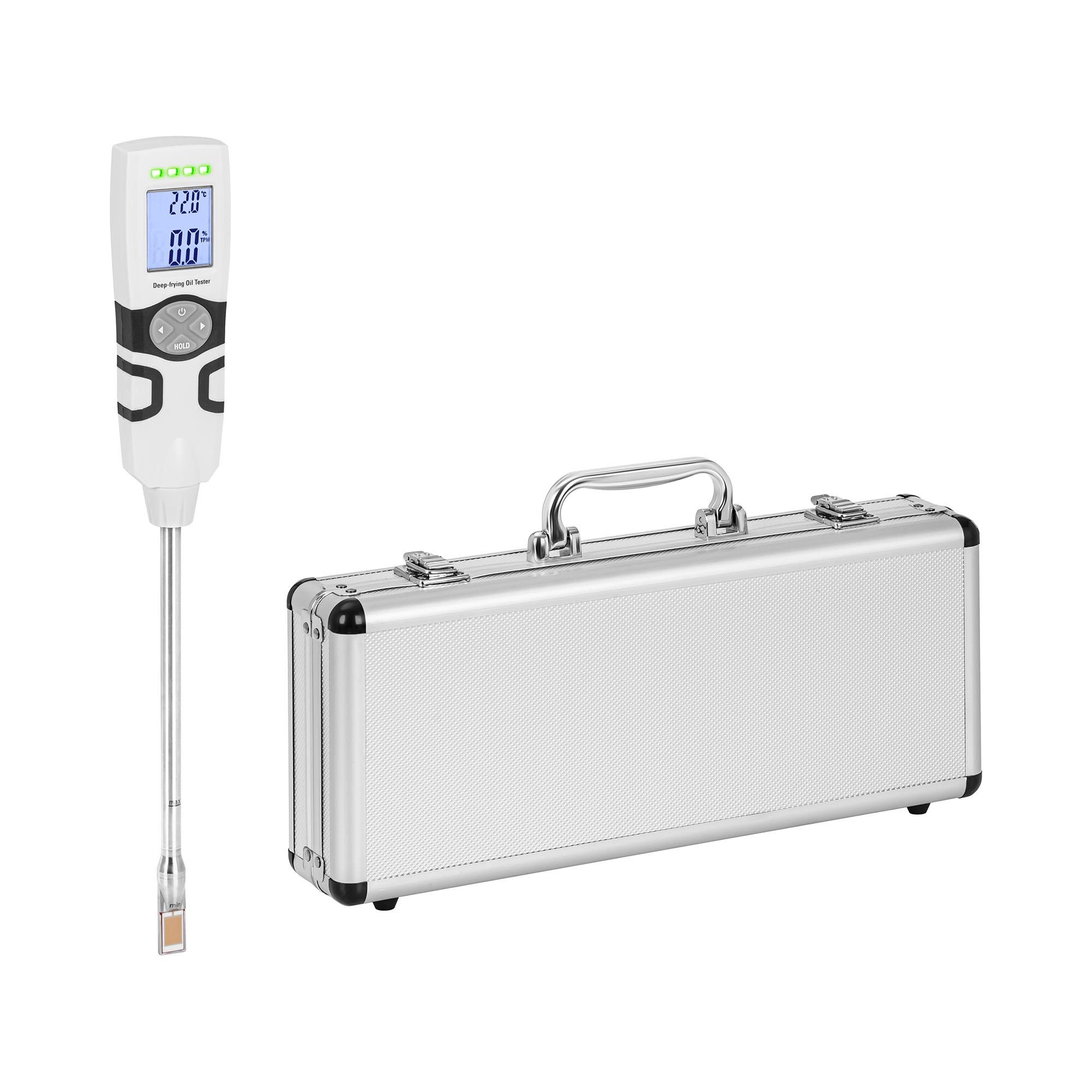Steinberg Systems Kochthermometer Frittieröltester Frittierölmessgerät TPM-Messgerät Fritteuse Zubehör