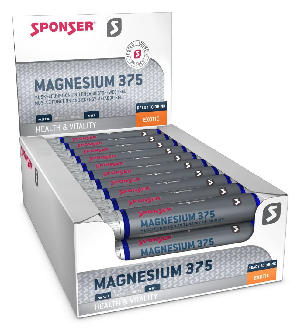 Sponser Sponser Magnesium 375 Exotic 30x25ml_Display Flüssig