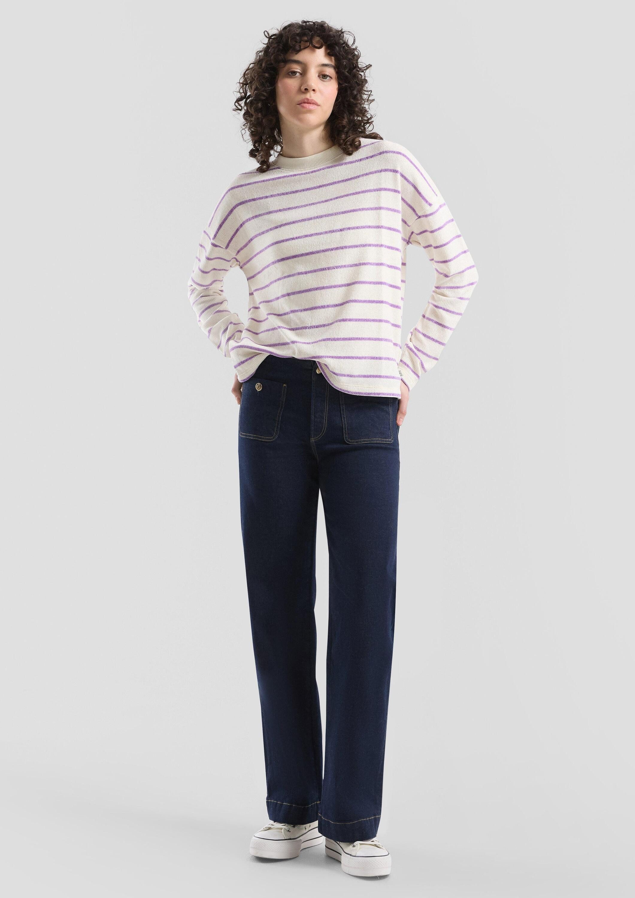 QS Longpullover Strickpullover Weicher Pullover