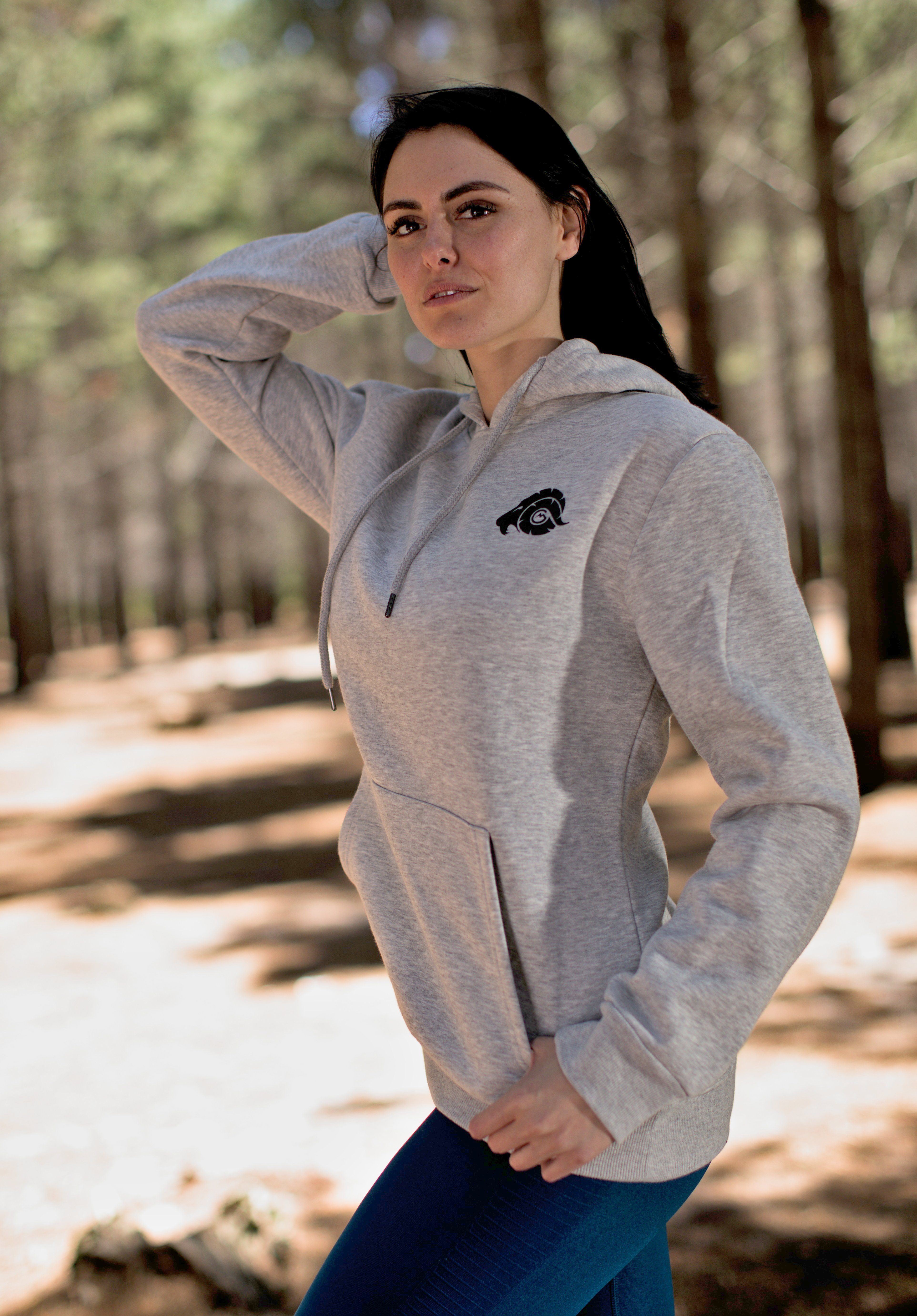GUGGEN Mountain Hoodie Damen Kapuzenpullover Hoodie Pullover Damenhoodie HW08 Pullover mit Kapuze und Fleece