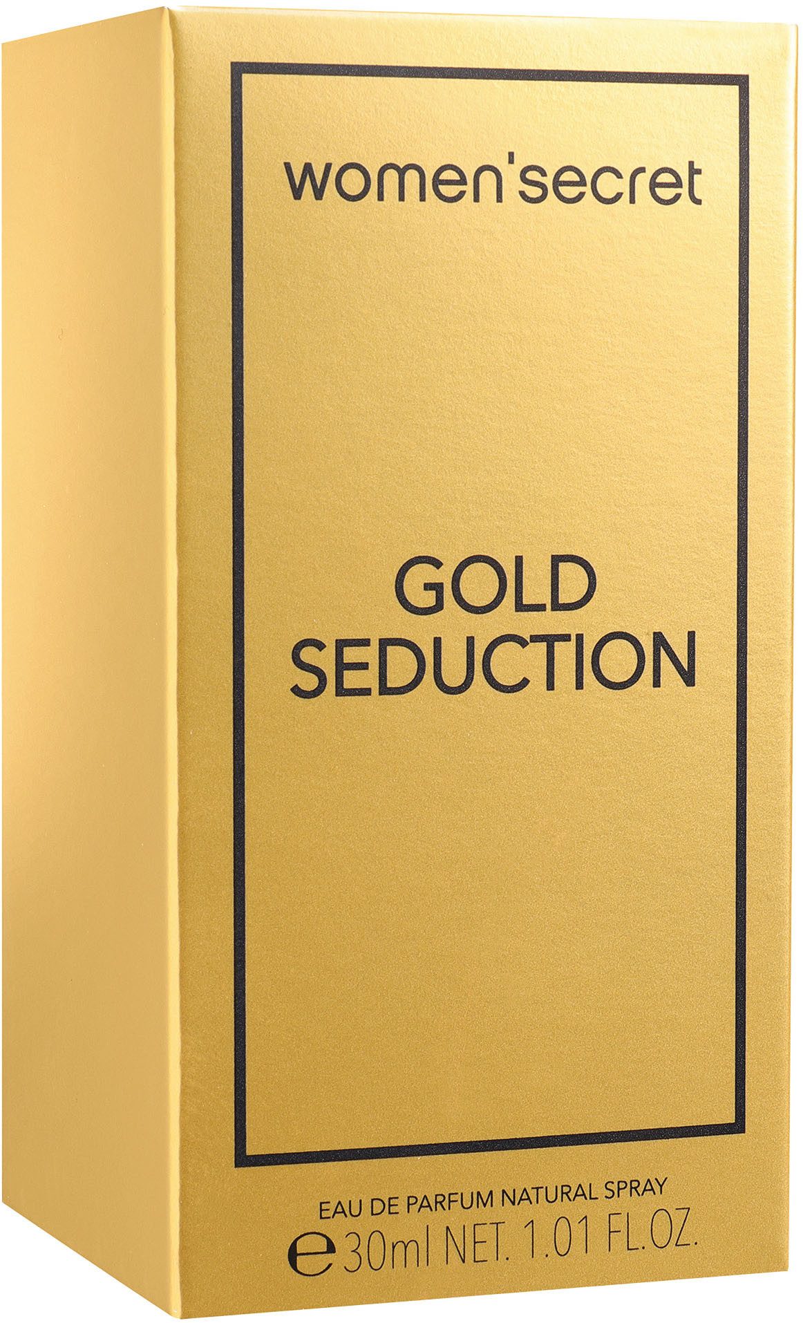 women'secret Eau de Parfum GOLD SEDUCTION Eau de Parfum, mit starkem Charakter