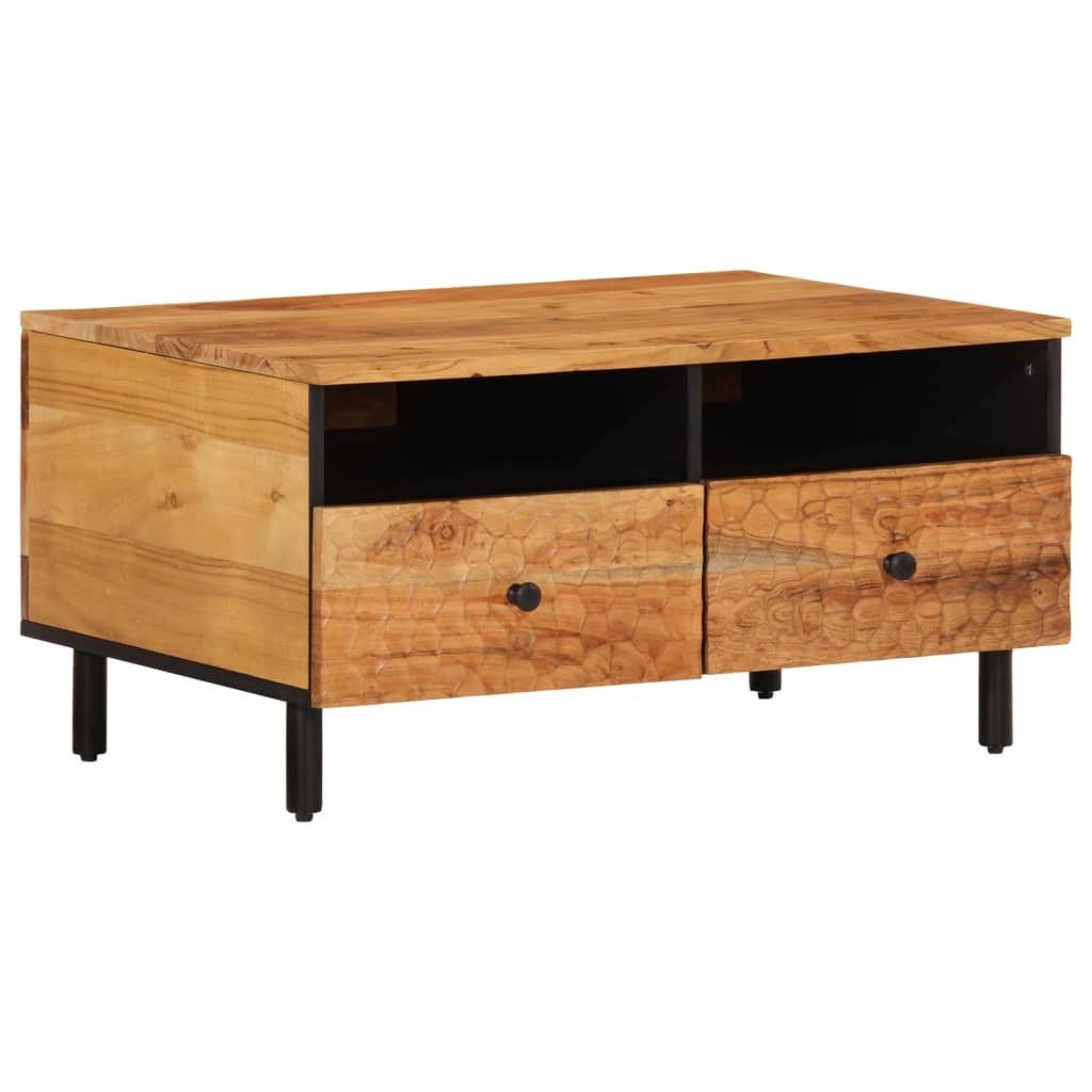 vidaXL Couchtisch Couchtisch 80x54x40 cm Massivholz (1-St)