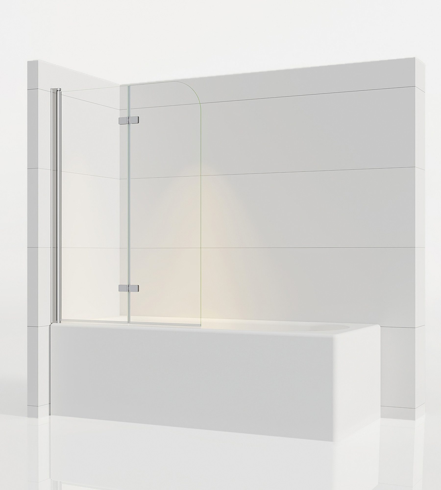 IMPTS Badewannenaufsatz Duschwand für Badewanne Faltwand Badewannenfaltwand günstig online kaufen