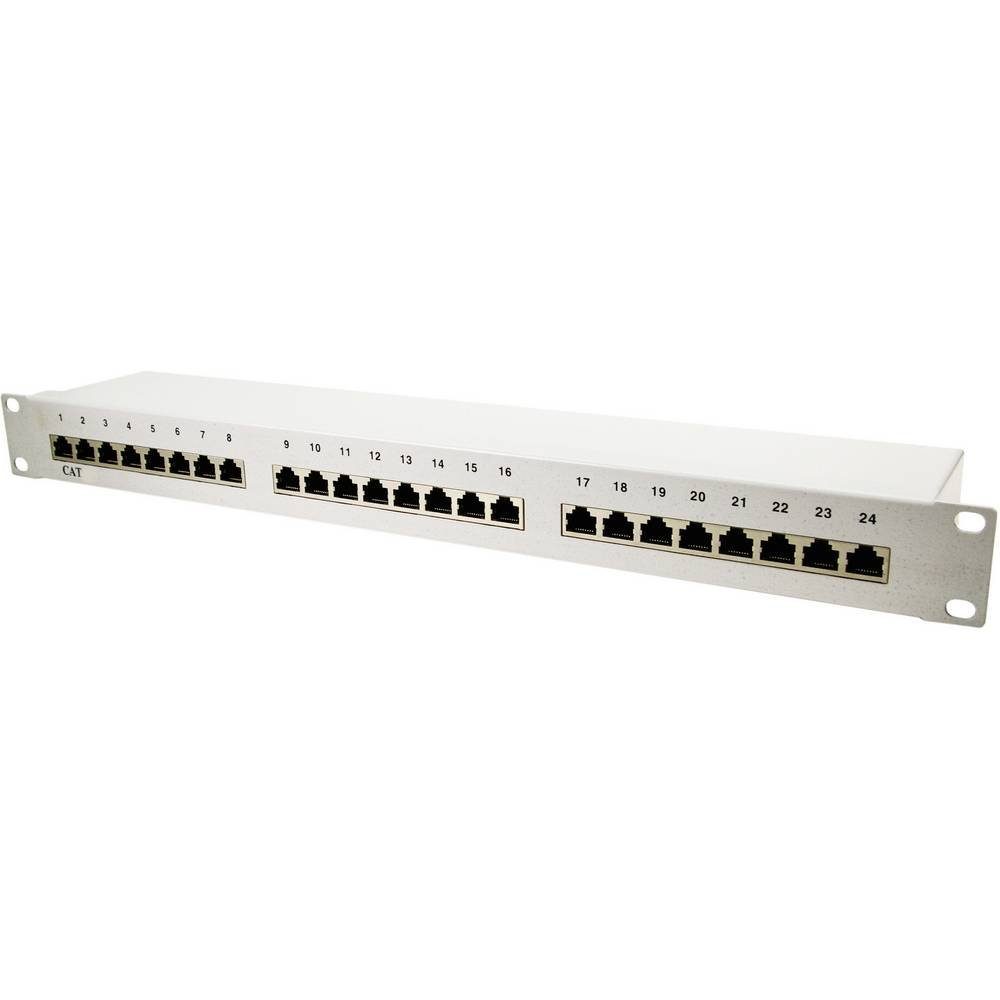 LogiLink CAT 6 12 Port Patchpanel NP0041 Netzwerk-Patch-Panel