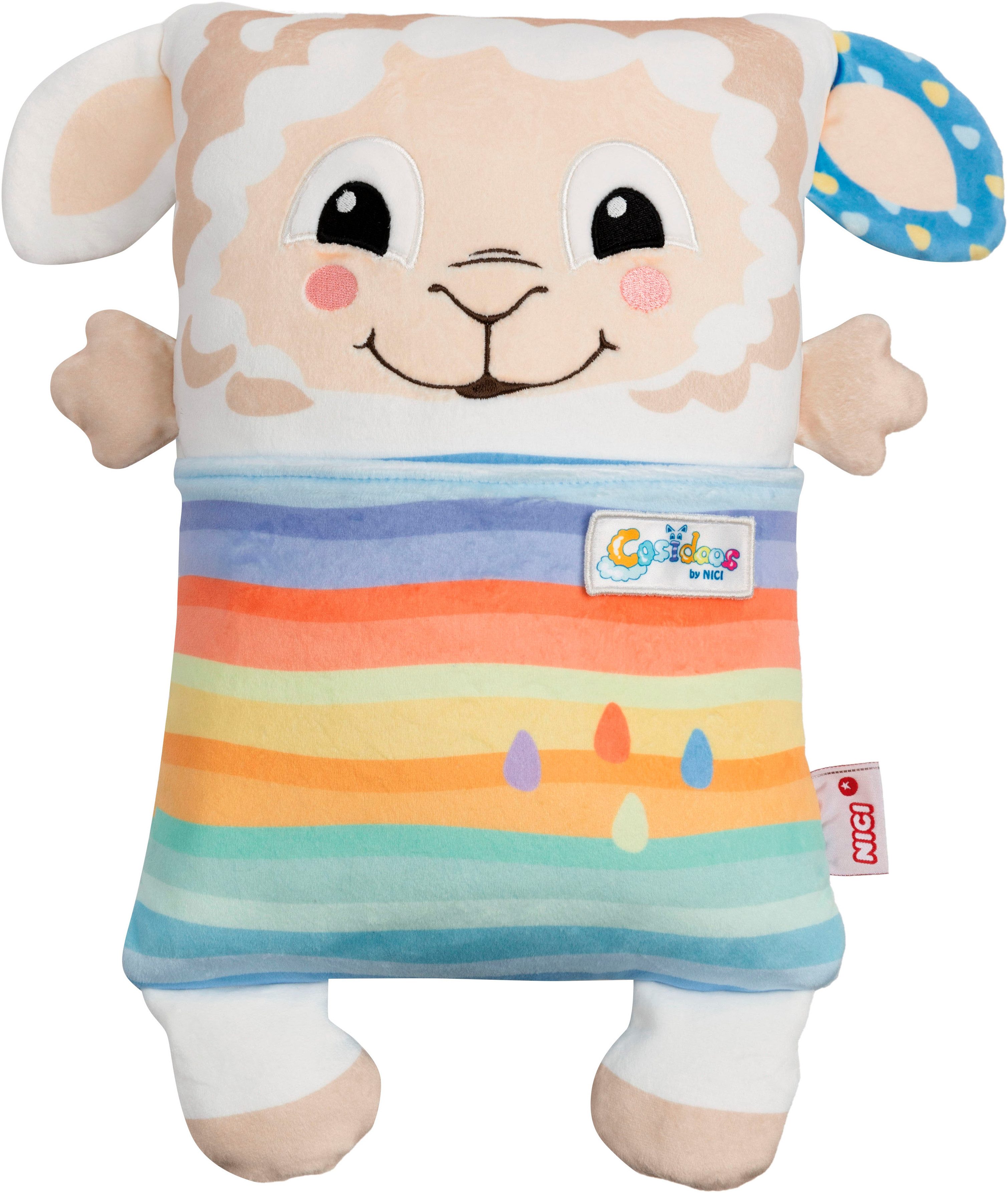 Nici Kuscheltier Cosidoos, Schaf mit Wendefunktion 30x20 cm