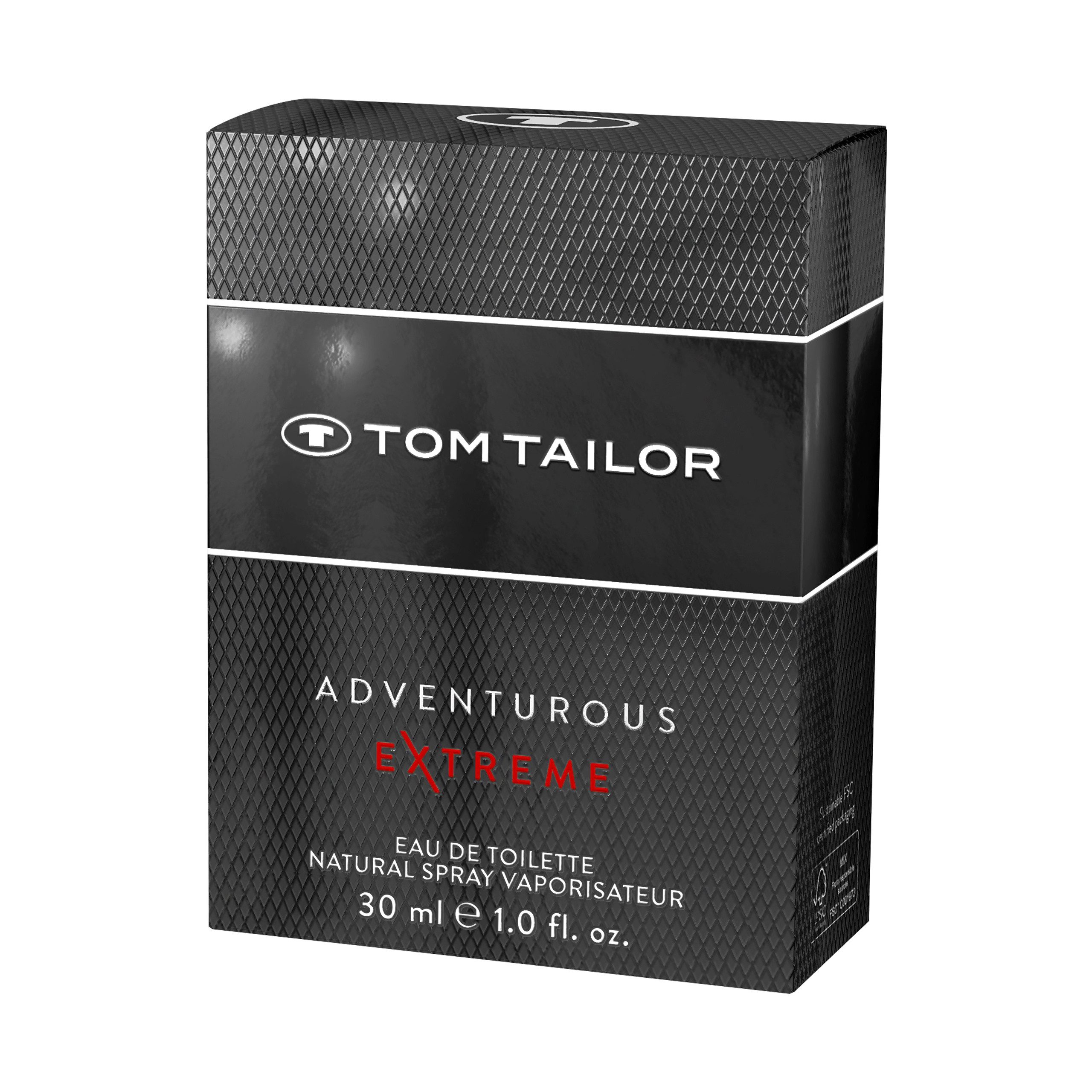 TOM TAILOR Eau de Toilette ADVENTUROUS EXTREME, EdT 30 ml Man