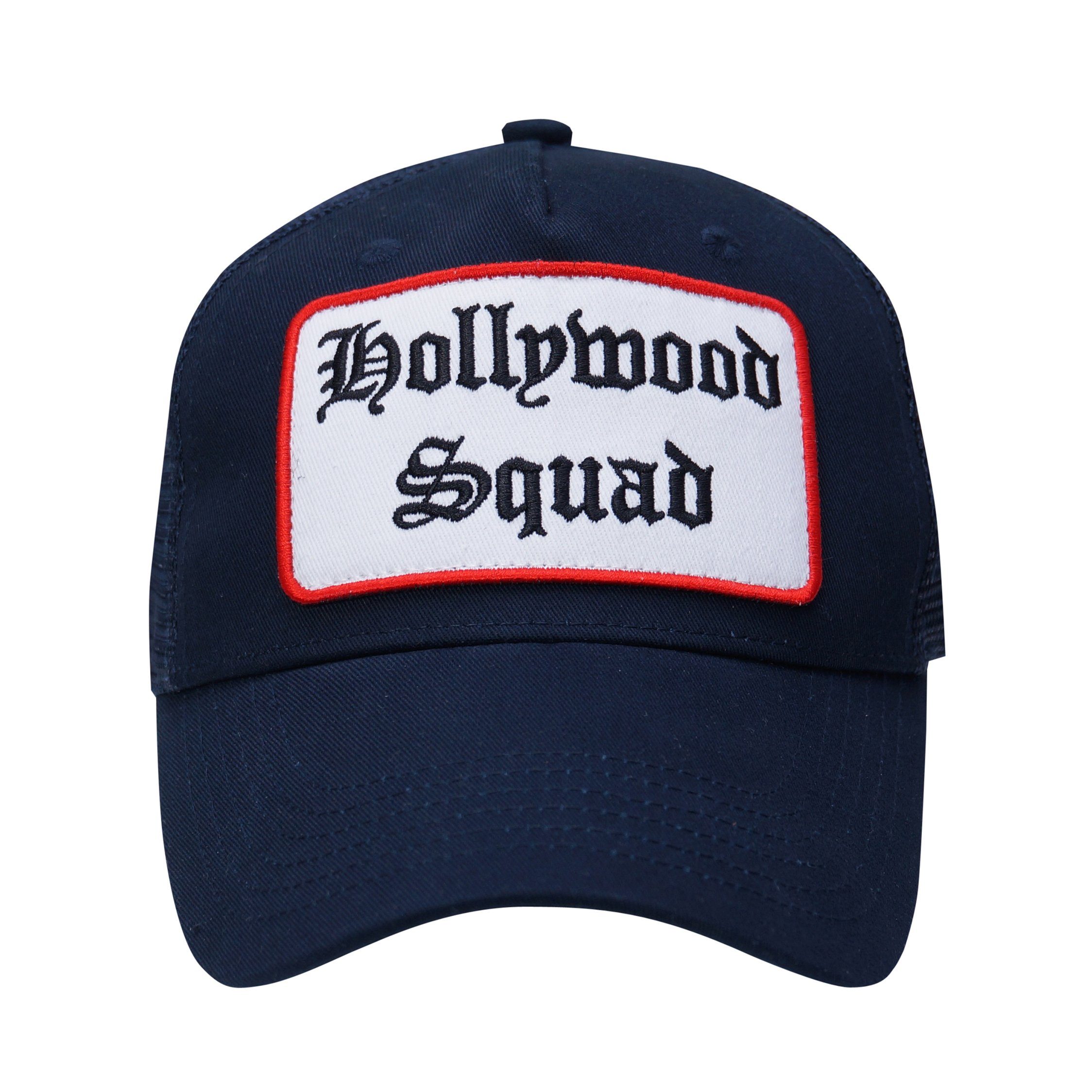 Chiccheria Brand Trucker Cap Blau LA in Squad Hollywood Designed