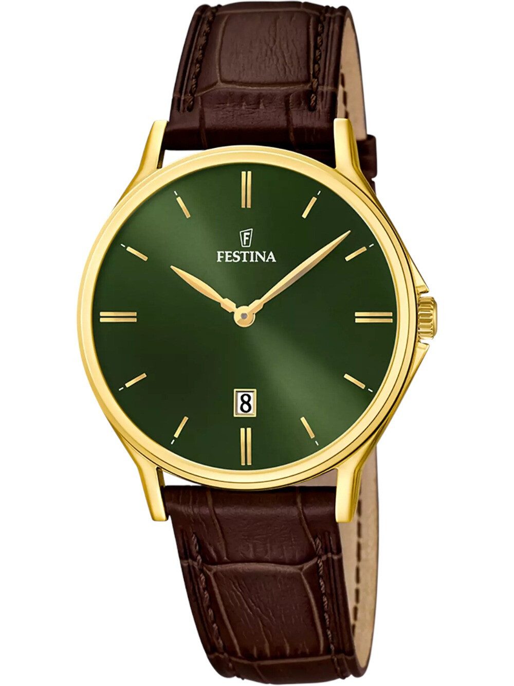 Festina Quarzuhr Festina F16747/5 Herrenuhr Klassik 39mm 5ATM Festina F16747/5 Herrenuhr Klassik 39mm 5ATM