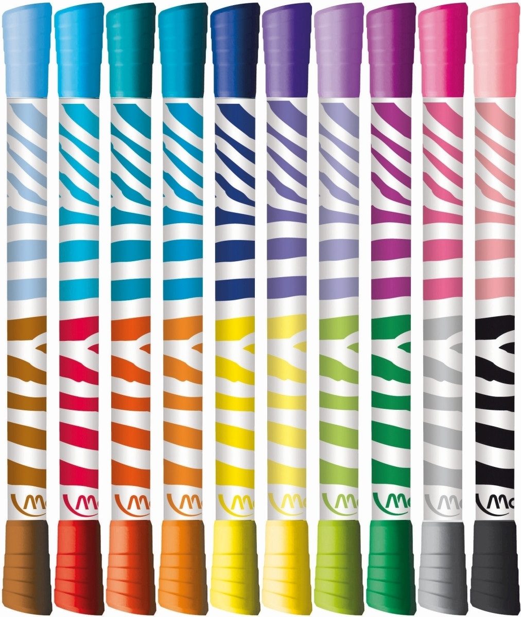 MAPED Filzstift Filzstift Color'Peps Long Life Duo 4,75mm farbig sortiert VE=10 Stück