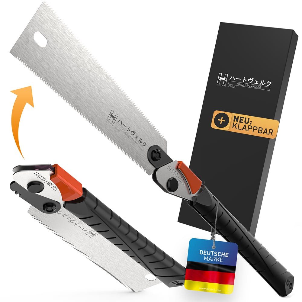 Hardtwerk® Japansäge Ryoba SK4 Karbonstahl doppelseitig, japanische Säge Fe günstig online kaufen
