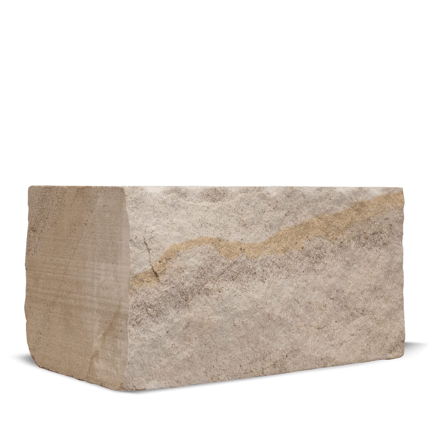 GALAMIO Mauerstein Sandstein 40*20*20 gesägt & gebrochen (Palette, 1-St)