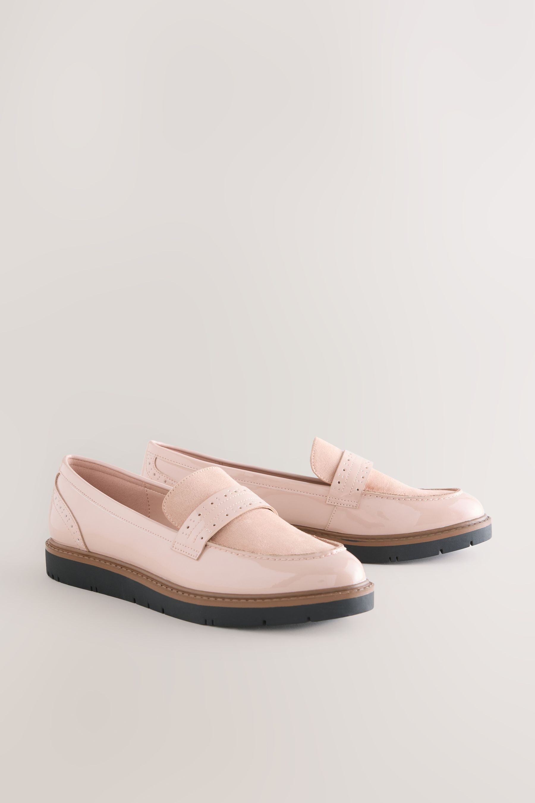 Next Forever Comfort® Loafer mit Brogue-Detail Loafer – Bild 3 von 5
