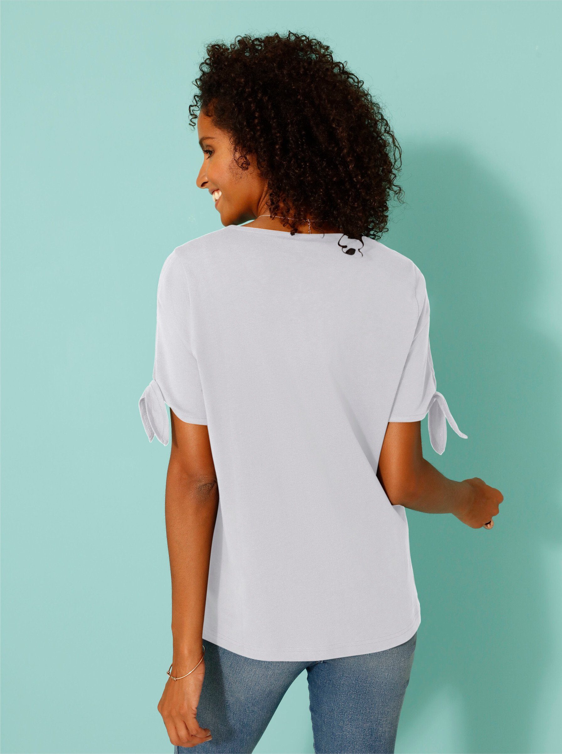 Sieh an! T-Shirt Kurzarmshirt . günstig online kaufen